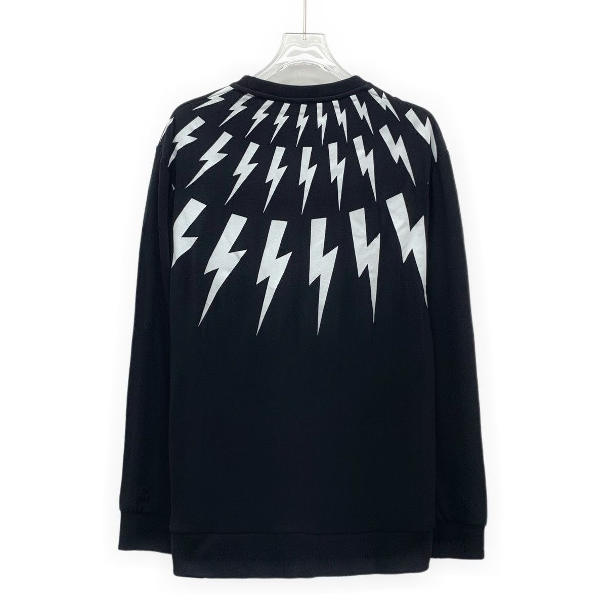 Neil Barrett Neil Barrett Lightning Printed Long Sleeve Sweatshirt K26WX Size US L / EU 52-54 / 3 - 2 Thumbnail