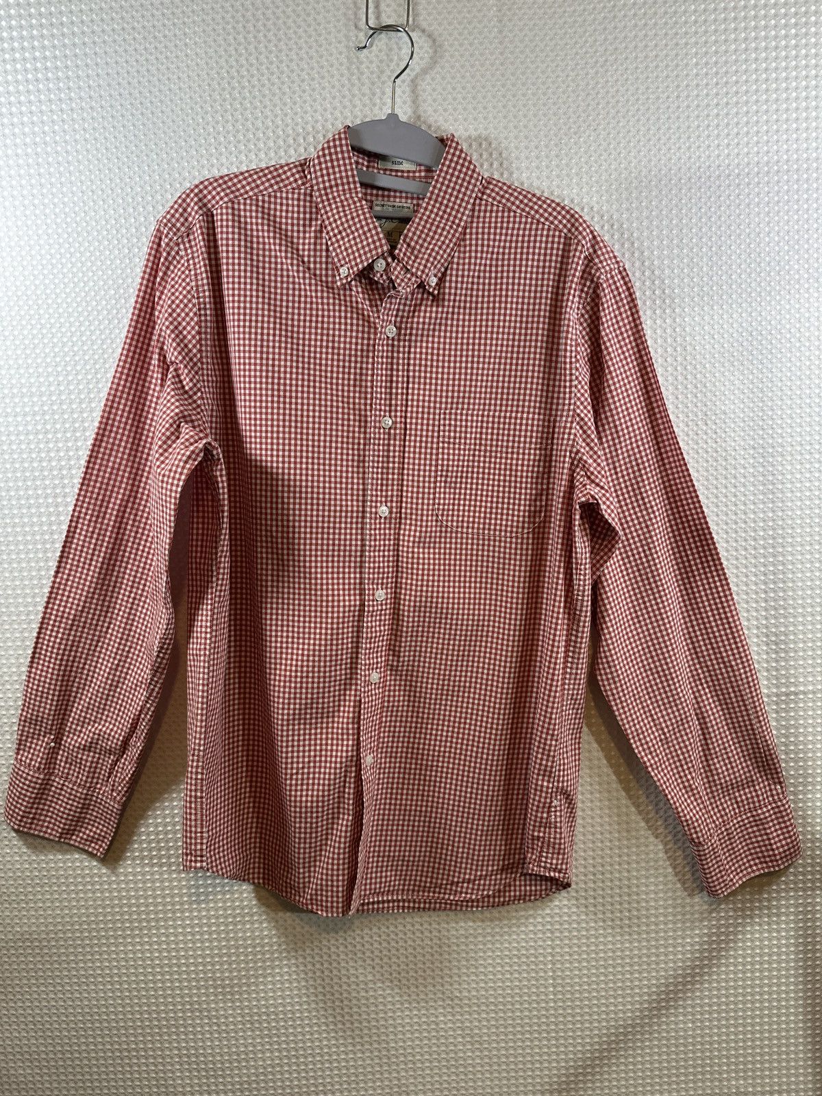 J.Crew J.Crew Slim Cotton Long Sleeve Shirt Size US M / EU 48-50 / 2 - 1 Thumbnail