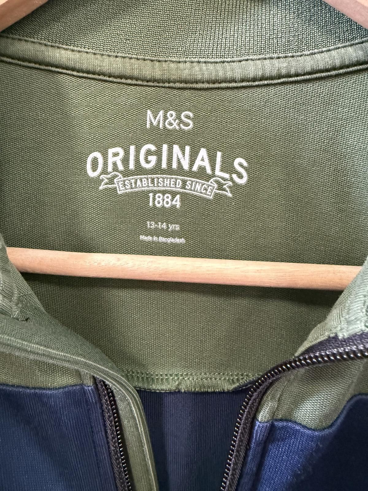 M.E. Sport M&S Originals Colour Block Jacket for Kids (13-14 Years) Size US XXS / EU 40 - 2 Thumbnail