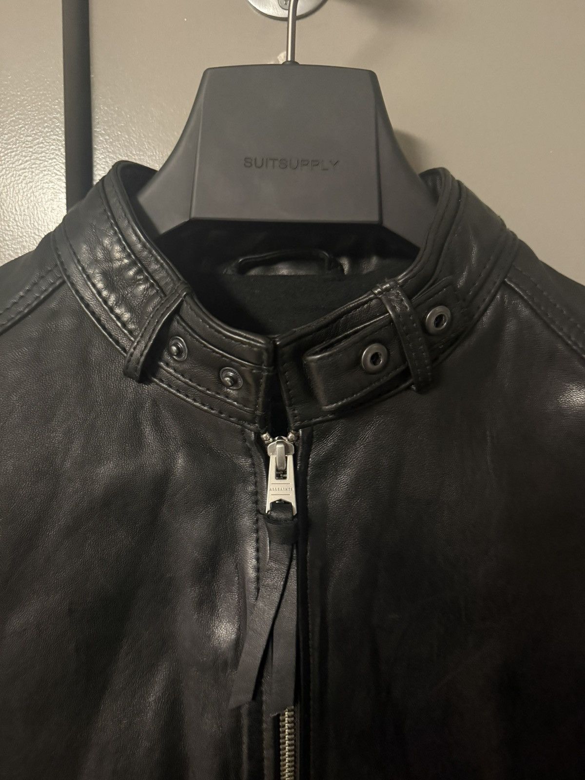 Allsaints Allsaints “Cora” Leather jacket Size US L / EU 52-54 / 3 - 4 Thumbnail