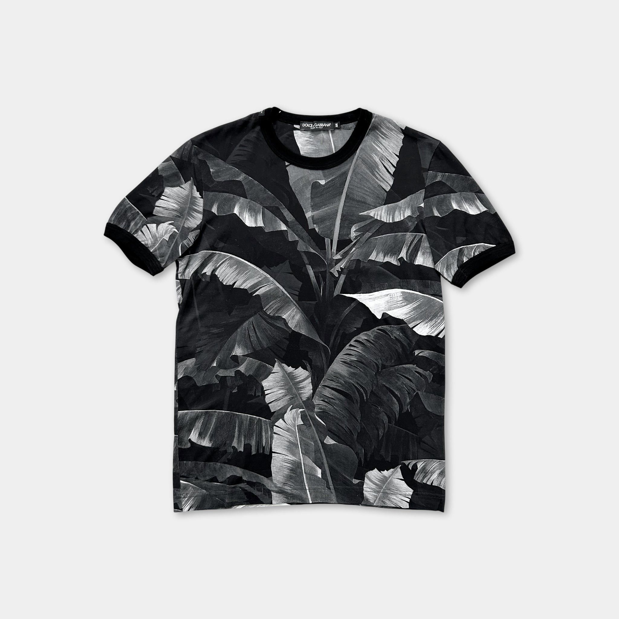 Dolce & Gabbana Dolce & Gabbana Tropical Graphic T-Shirt Size S / US 4 / IT 40 - 1 Thumbnail