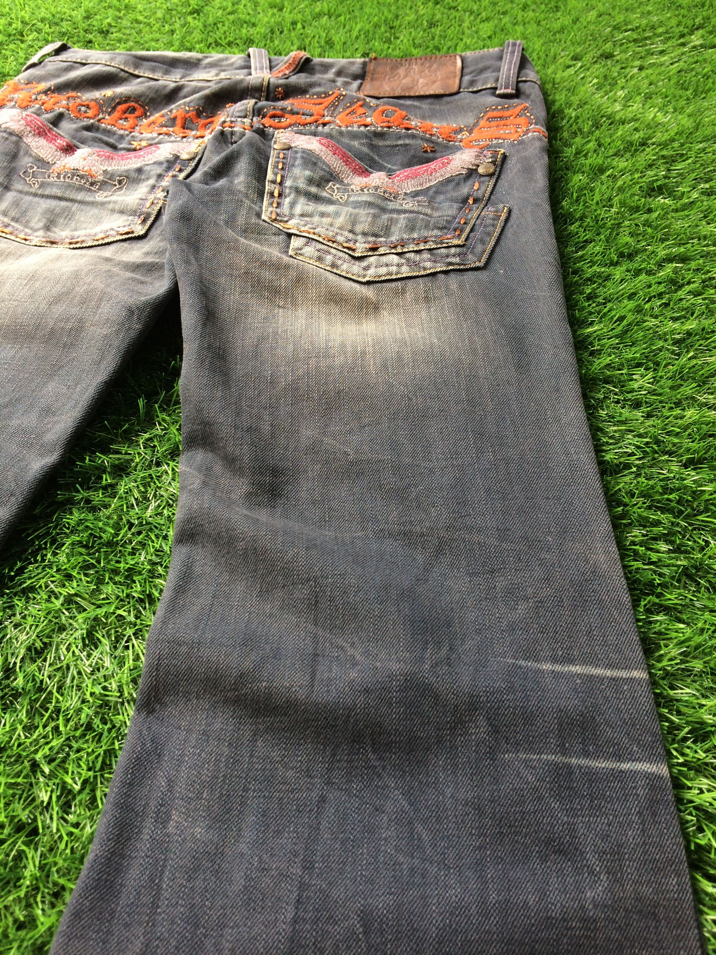 Japanese Brand Riobera Bootcut Japanese Denim Jeans D-709 Size 26" / US 2 / IT 38 - 7 Thumbnail