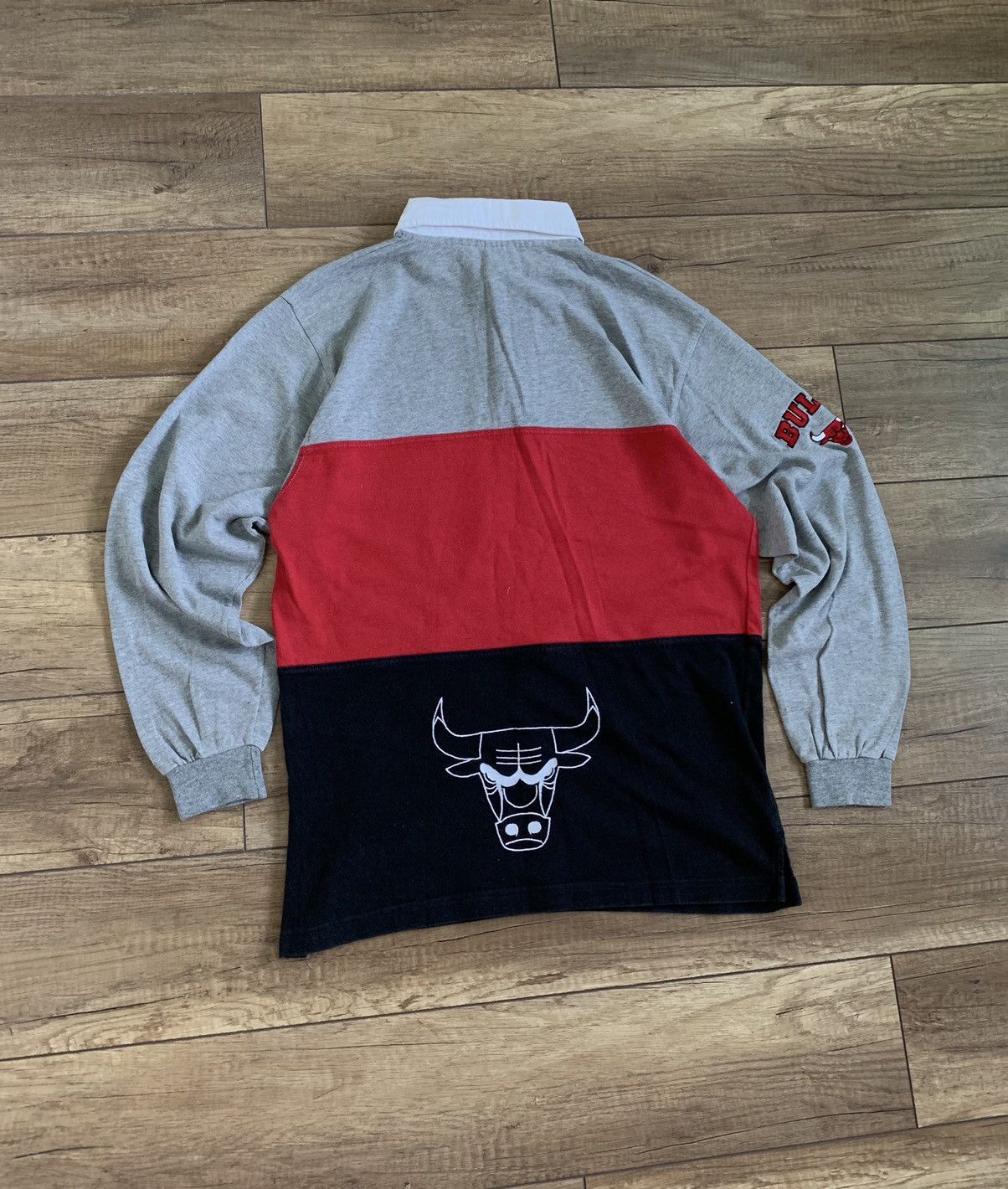 Champion Vintage NBA Champion Chicago Bulls Longsleeve Polo T Shirt M Size US M / EU 48-50 / 2 - 4 Thumbnail