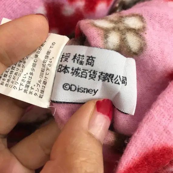 Disney × Mickey Mouse Vtg MINNIE MOUSE DISNEY Full Print Blouse Pyjamas Jacket Size M / US 6-8 / IT 42-44 - 6 Thumbnail