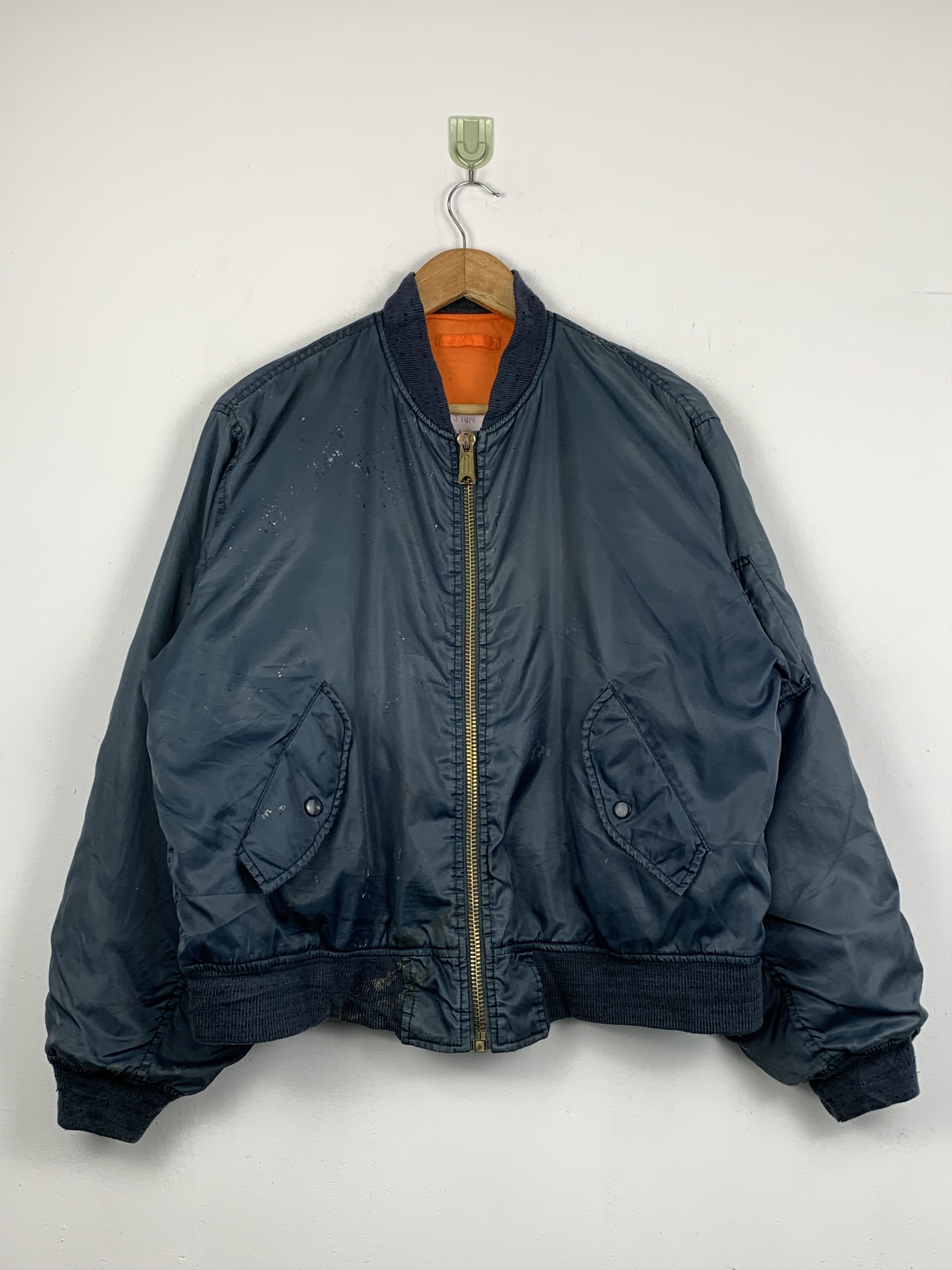 Vintage Vintage Us Air Force Bomber Flight Jacket J1414 Size US M / EU 48-50 / 2 - 1 Thumbnail