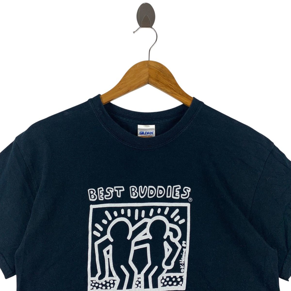 Gildan × Keith Haring × Vintage Vintage KEITH HARING pop art printed tee Size US M / EU 48-50 / 2 - 2 Thumbnail