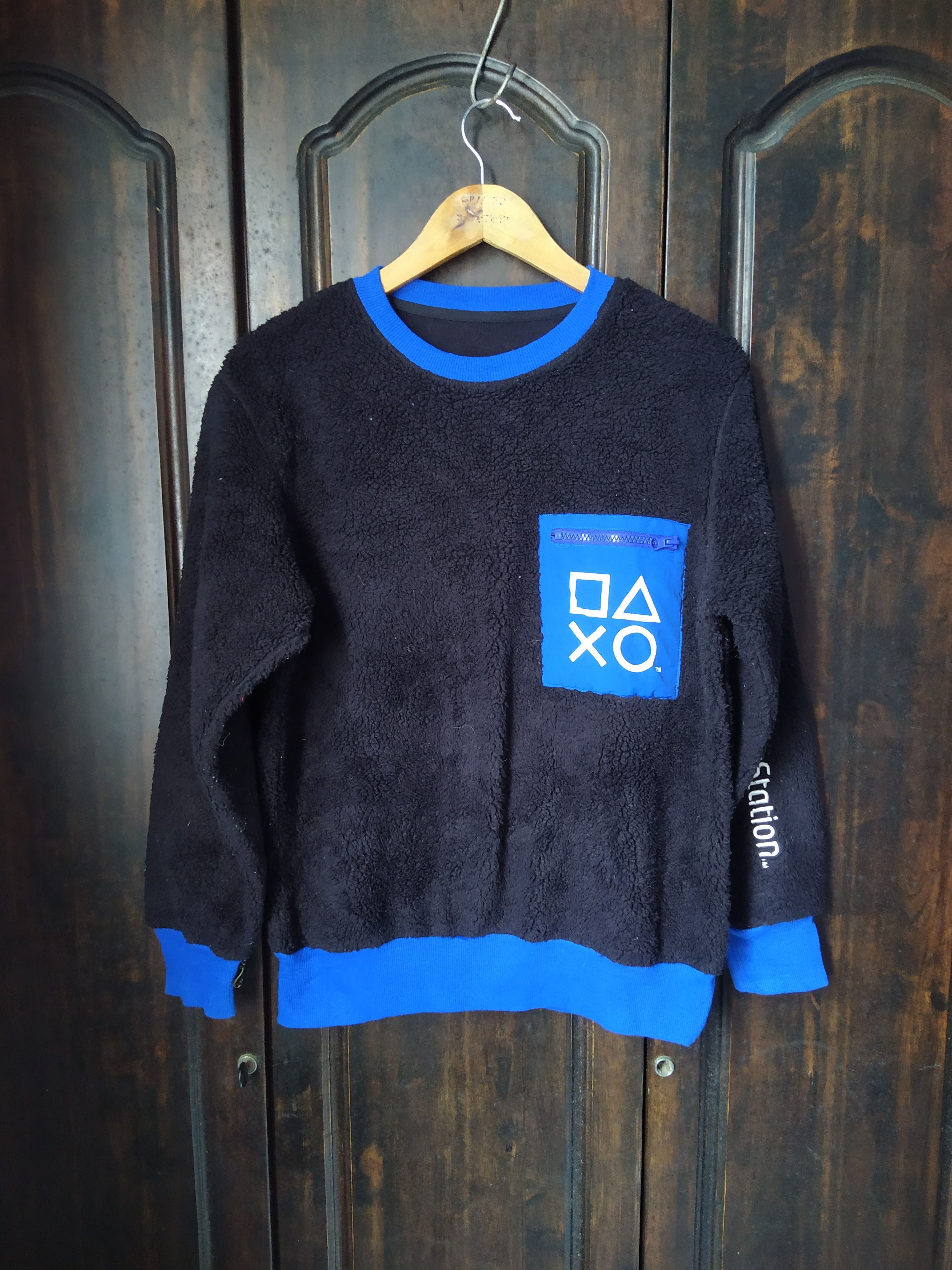 The Game Playstation x GU Fleece Sweatshirt Vintage Size US M / EU 48-50 / 2 - 1 Thumbnail