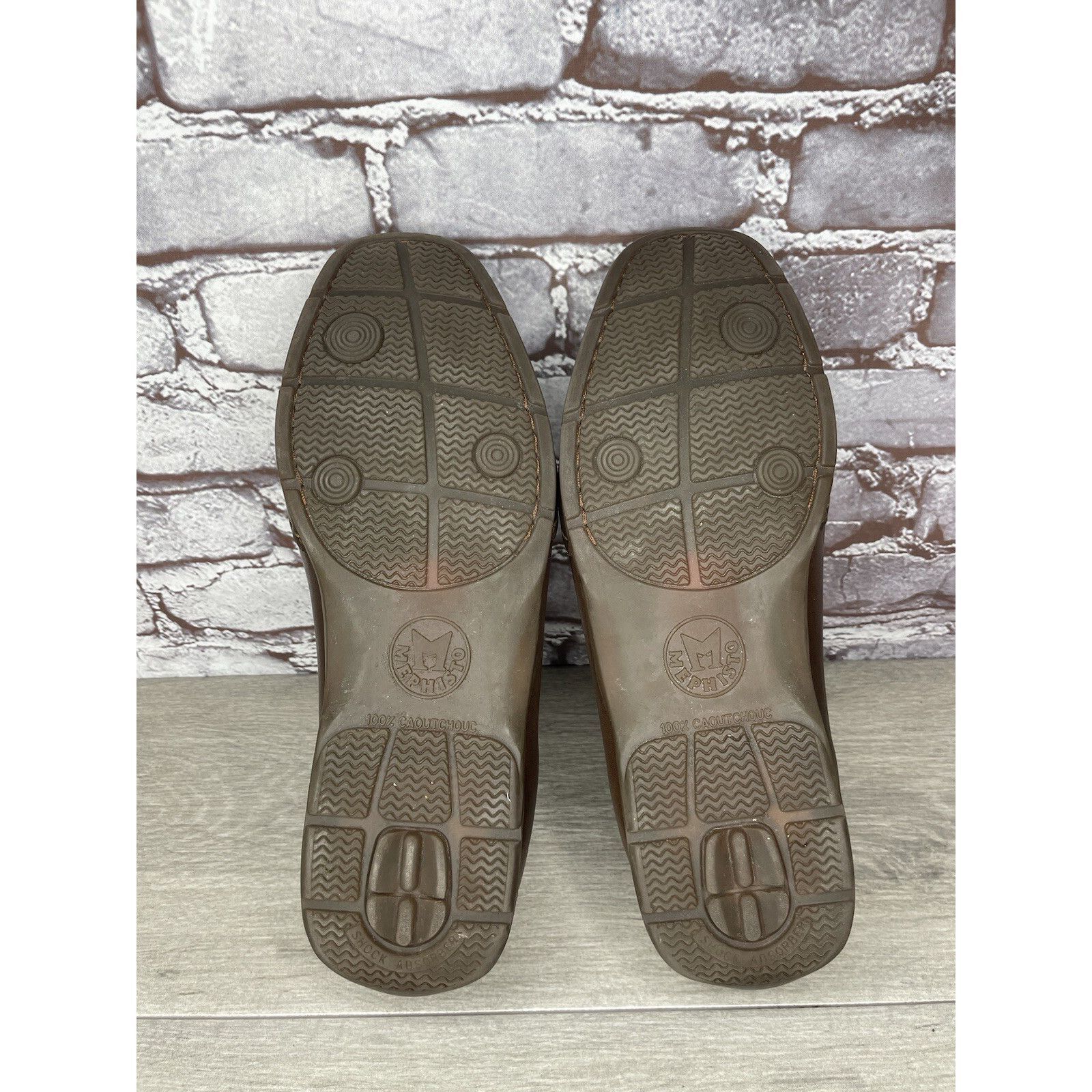 Mephisto Mephisto Loafers Men Sz 10.5 Brown Leather Slip On Moc Cool Size US 10.5 / EU 43-44 - 20 Thumbnail