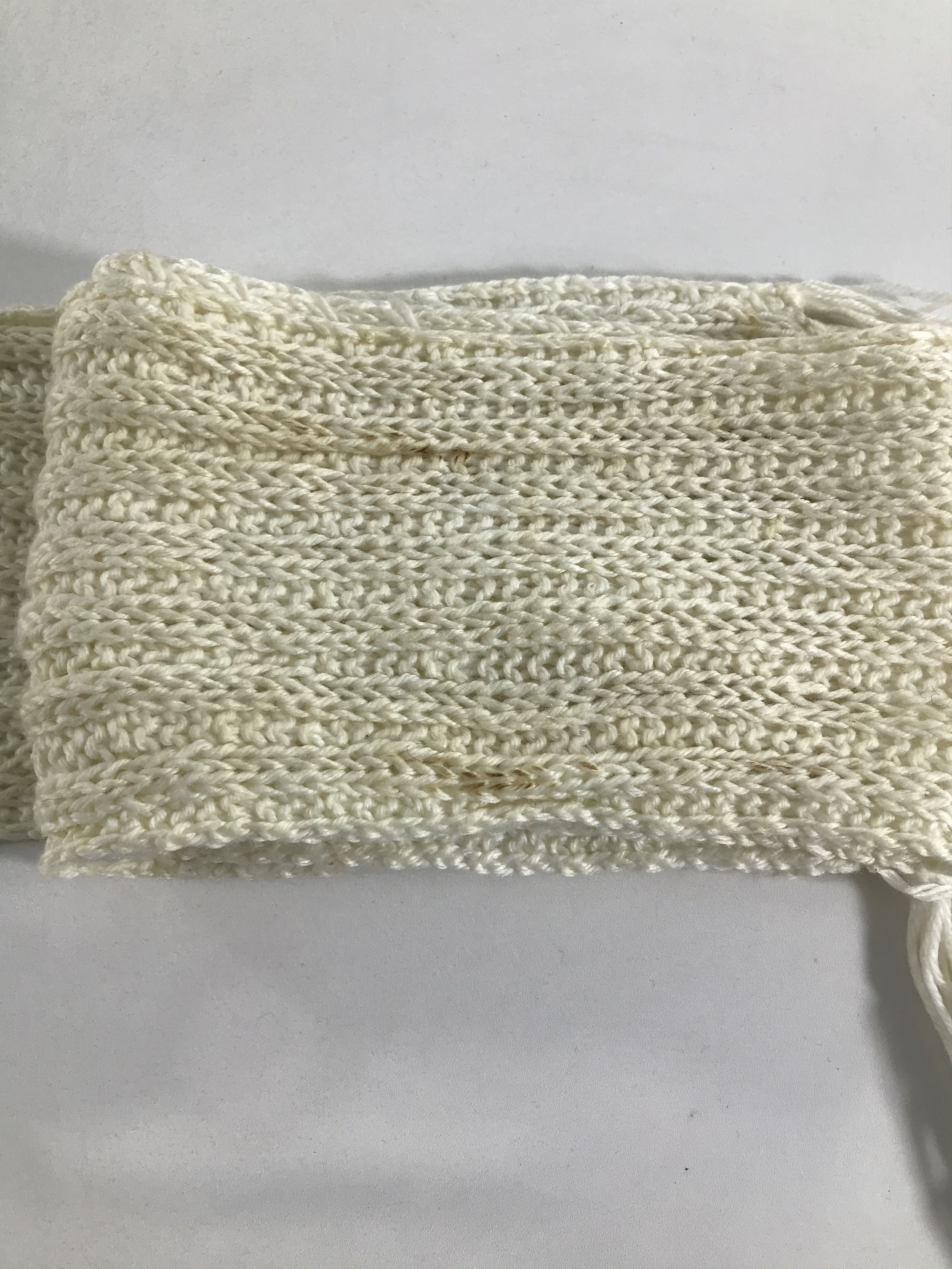 MCM MCM Cable Knit Wool Scarf Muffler V307 Size ONE SIZE - 7 Thumbnail