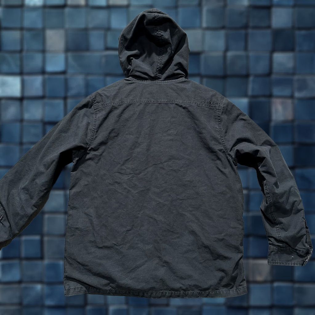 Oakley Oakley Jacket Mens Medium Blue Bomber Hooded UGC? Size US M / EU 48-50 / 2 - 1 Thumbnail