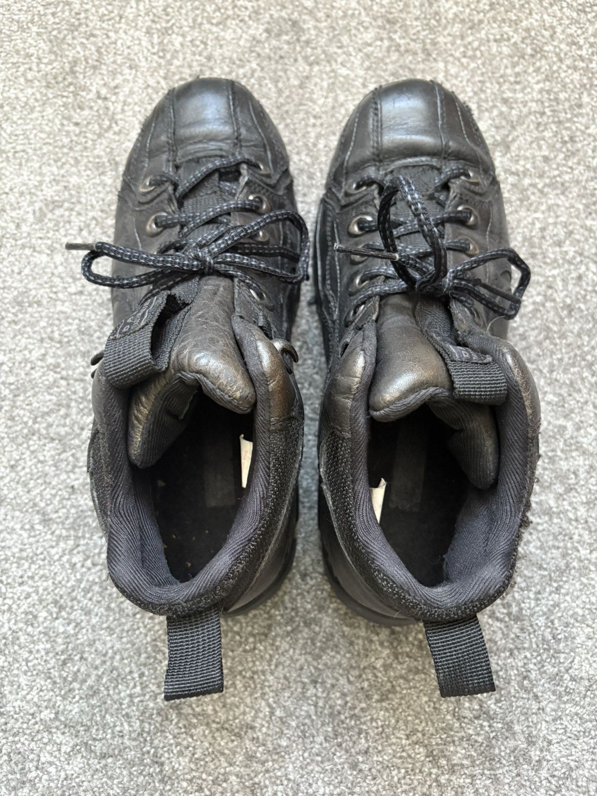Vintage Oakley Flak Leather Tactical Field Black 2000s Boots Size US 9 / EU 42 - 7 Thumbnail