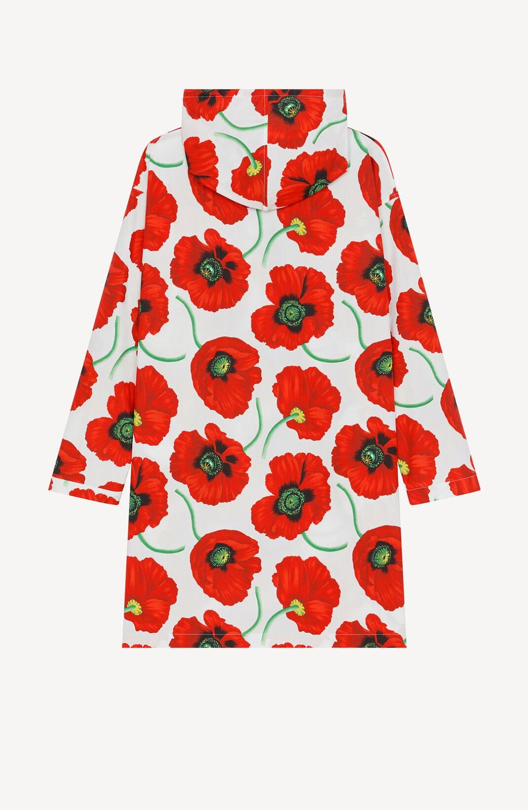 Kenzo o1y1025 Hooded Mini Dress in Multicolor Size S / US 4 / IT 40 - 2 Thumbnail
