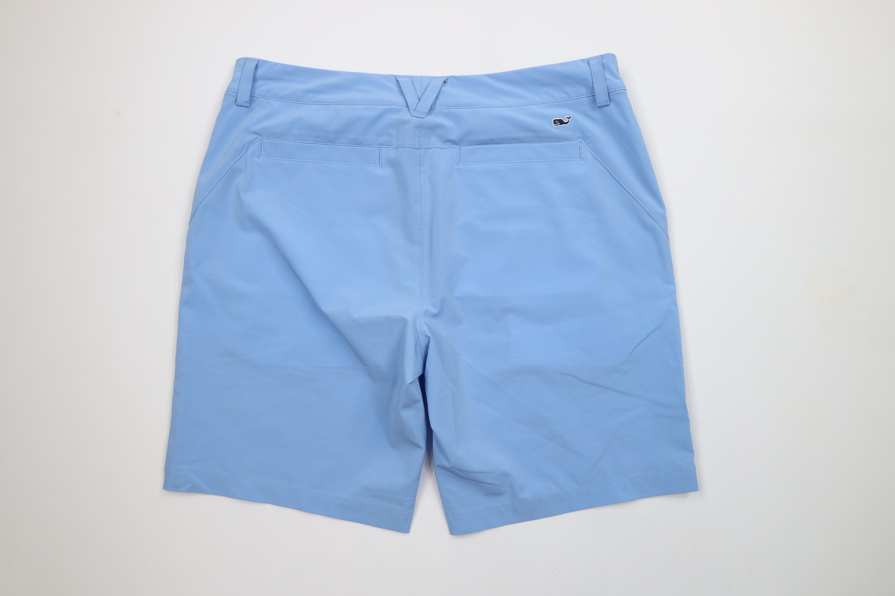 Vineyard Vines × Vintage Vineyard Vines Front Tech Golf Chino Shorts Carolina Blue Size US 34 / EU 50 - 8 Thumbnail