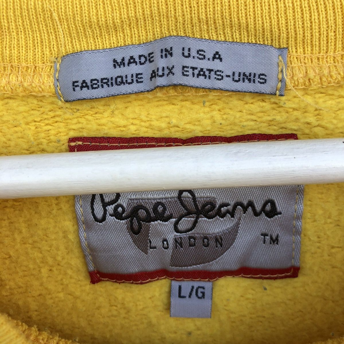 Pepe Jeans Vintage Pepe Jeans Large Logo Sweatshirt Size US L / EU 52-54 / 3 - 6 Thumbnail