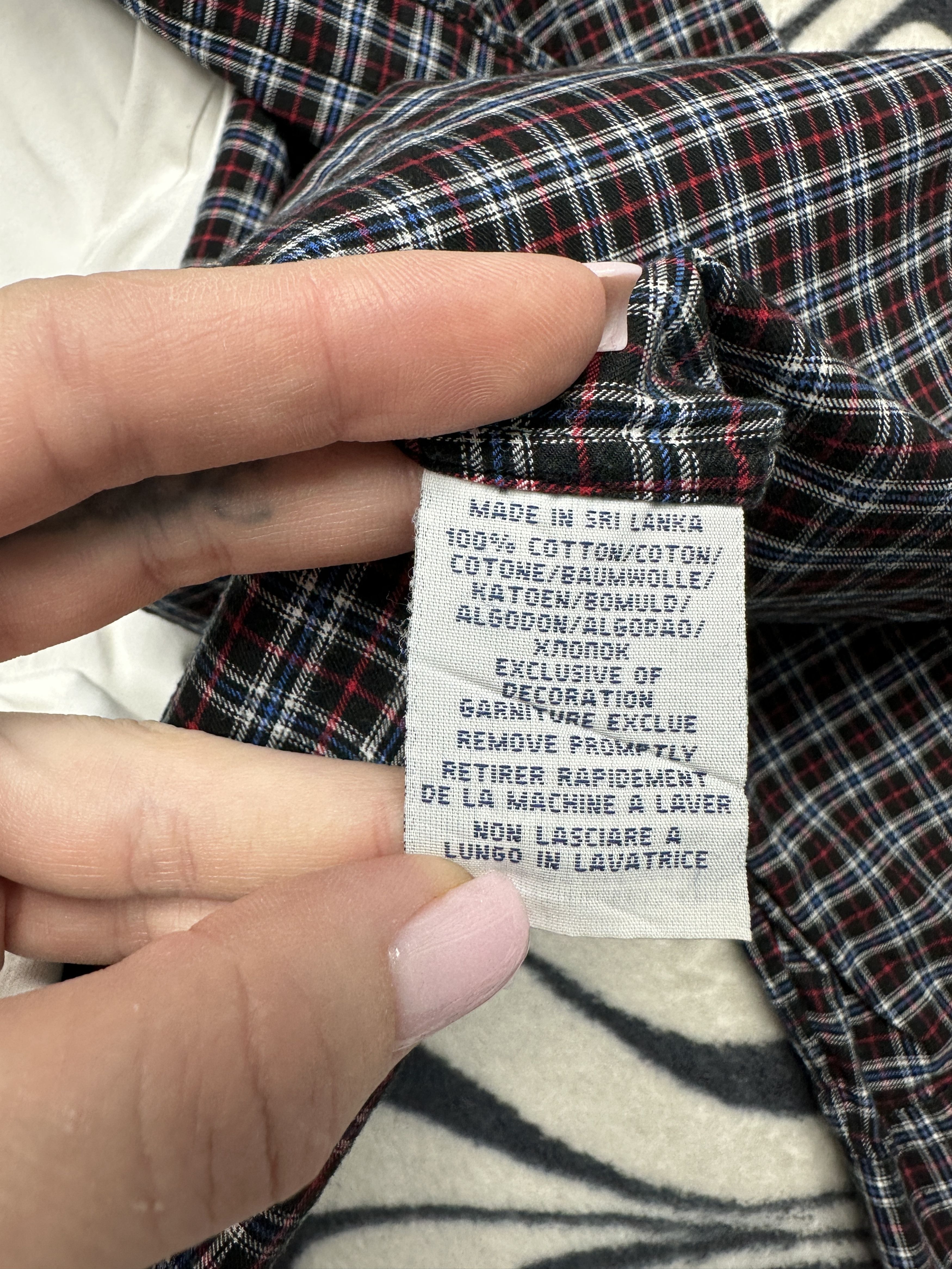 Polo Ralph Lauren Polo Ralph Lauren Vintage Mens Flannel Plaid Shirt Size US M / EU 48-50 / 2 - 5 Thumbnail