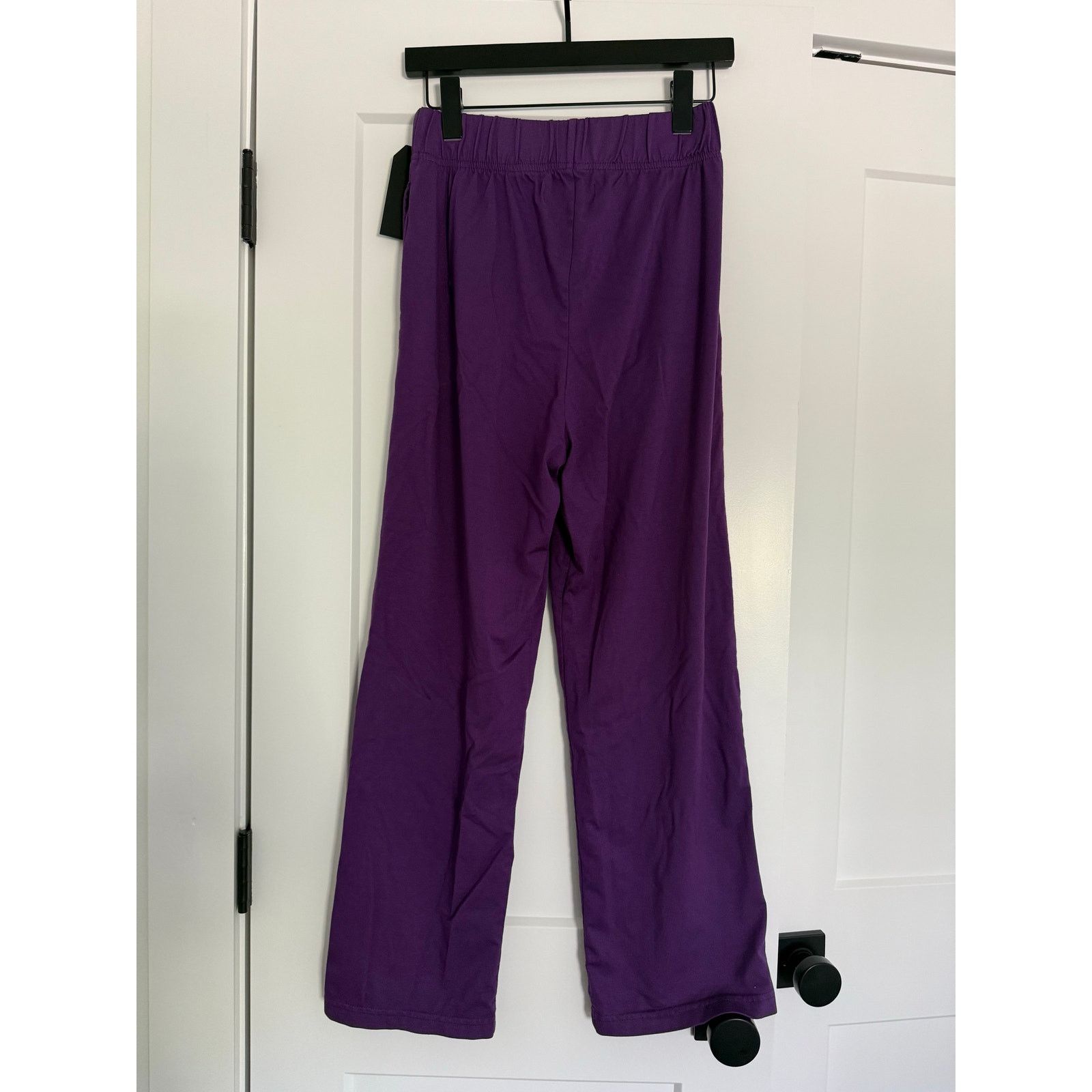 Les Tien $190 New Les Tien Purple Pleat Wide Leg Pants - XS Size 25" / US 0 / IT 36 - 6 Thumbnail