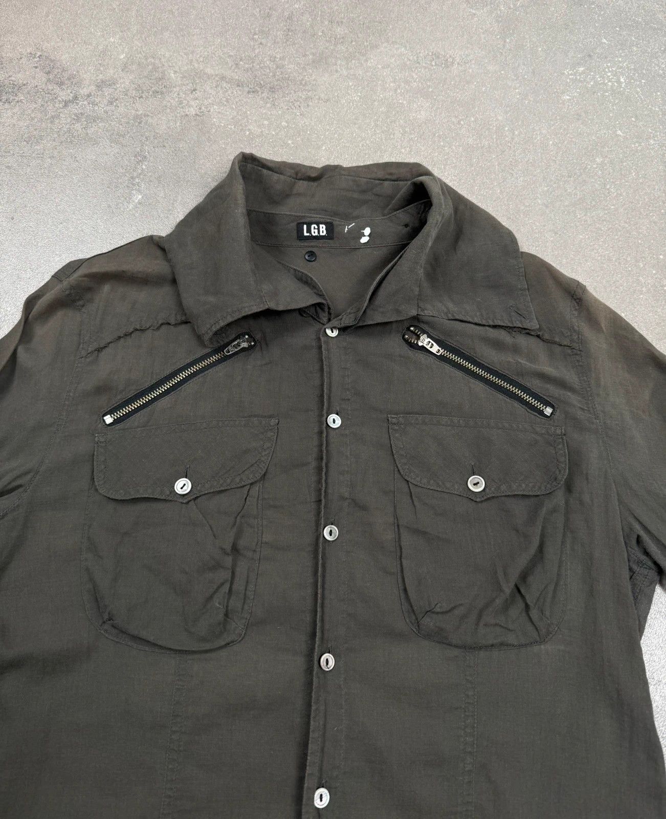 LGB long sleeve t-shirt archive opium avant garde