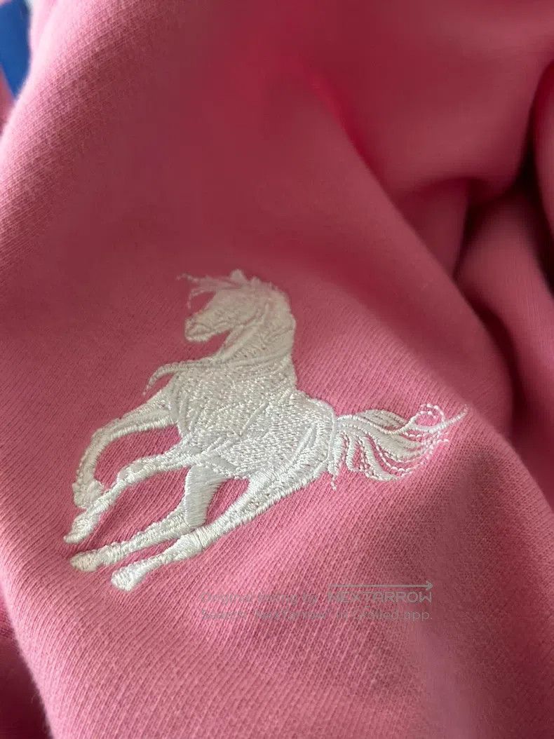 Balenciaga Balenciaga Pink War Horse Zip Hoodie Size US S / EU 44-46 / 1 - 3 Thumbnail