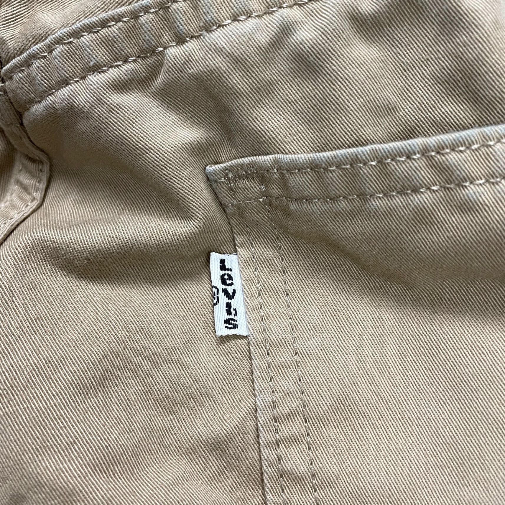 Levi's Levi's Chino Pants Brown Mens 32x28.5 Straight Leg Cotton Casual Size US 32 / EU 48 - 7 Thumbnail