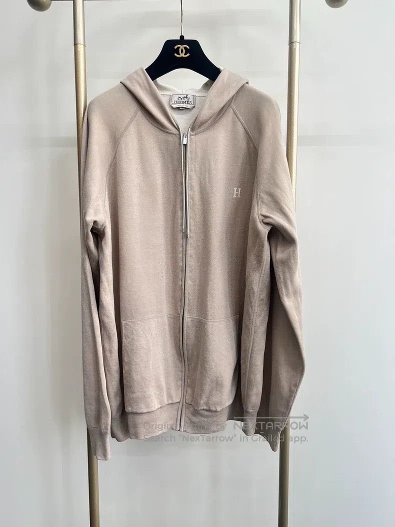 Hermes Hermes H Logo Knit Hooded Jacket Size US XXL / EU 58 / 5 - 1 Thumbnail