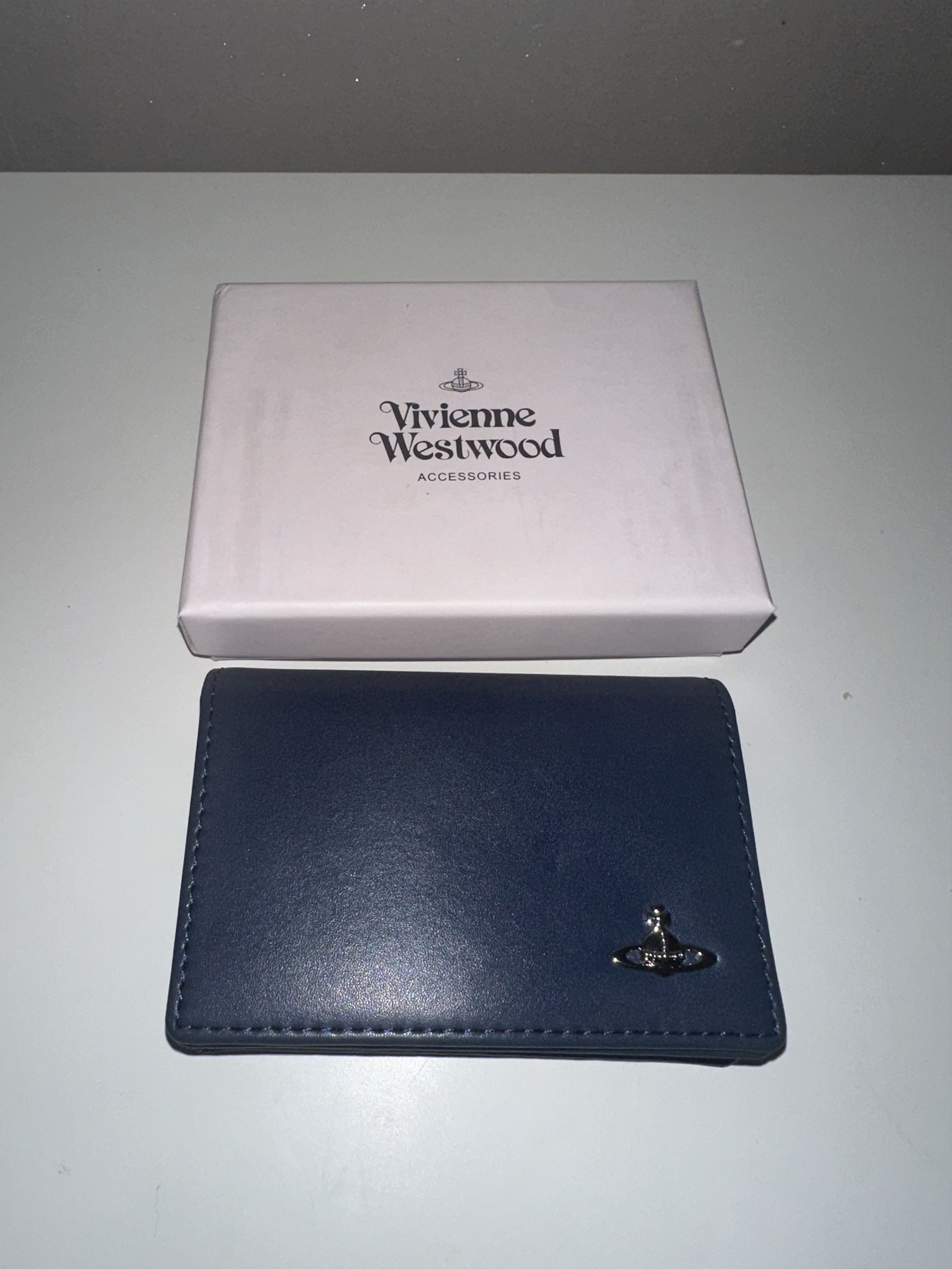 Vivienne Westwood Vivienne Westwood Navy / Purple Orb Print wallet Size ONE SIZE - 4 Thumbnail