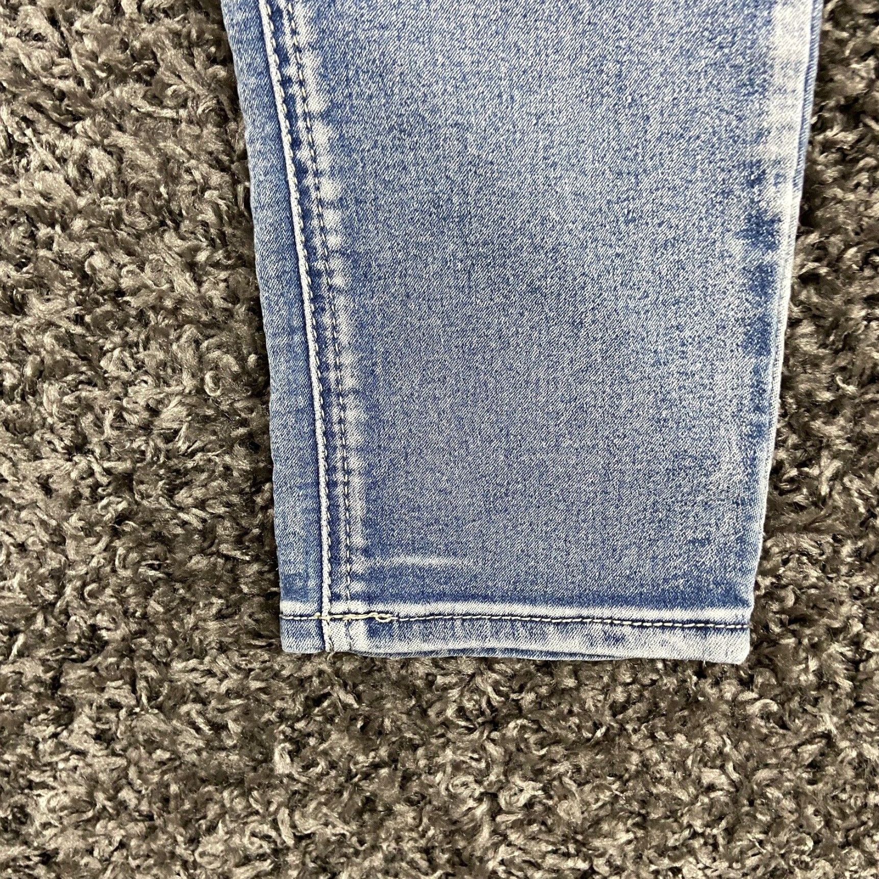 Vintage HYDRAULIC Women's Blue Super Skinny Jeans Size 6 Size 28" / US 6 / IT 42 - 2 Thumbnail