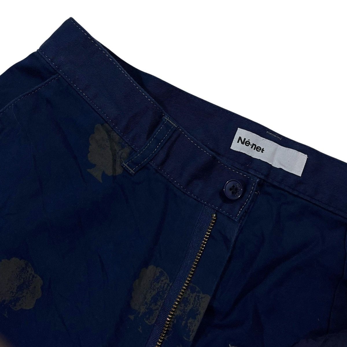 Issey Miyake × Japanese Brand × Ne-Net Ne-net by issey miyake iconic cropped pants Size US 29 - 5 Thumbnail
