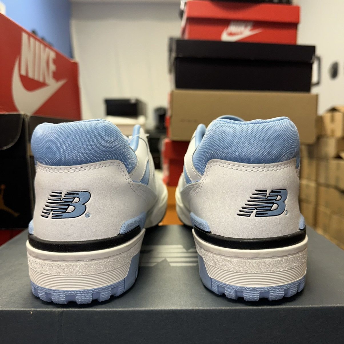 New Balance Size 11.5 - New Balance 550 Team Carolina Blue 2021 BB550HL1 Size US 11.5 / EU 44-45 - 4 Thumbnail