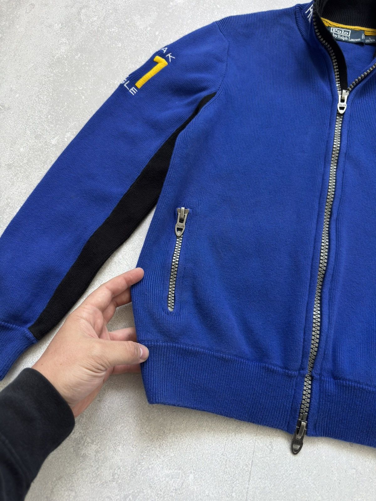 Vintage Polo Ralph Lauren K1 Kayak Rafting Zip Jacket PRL1