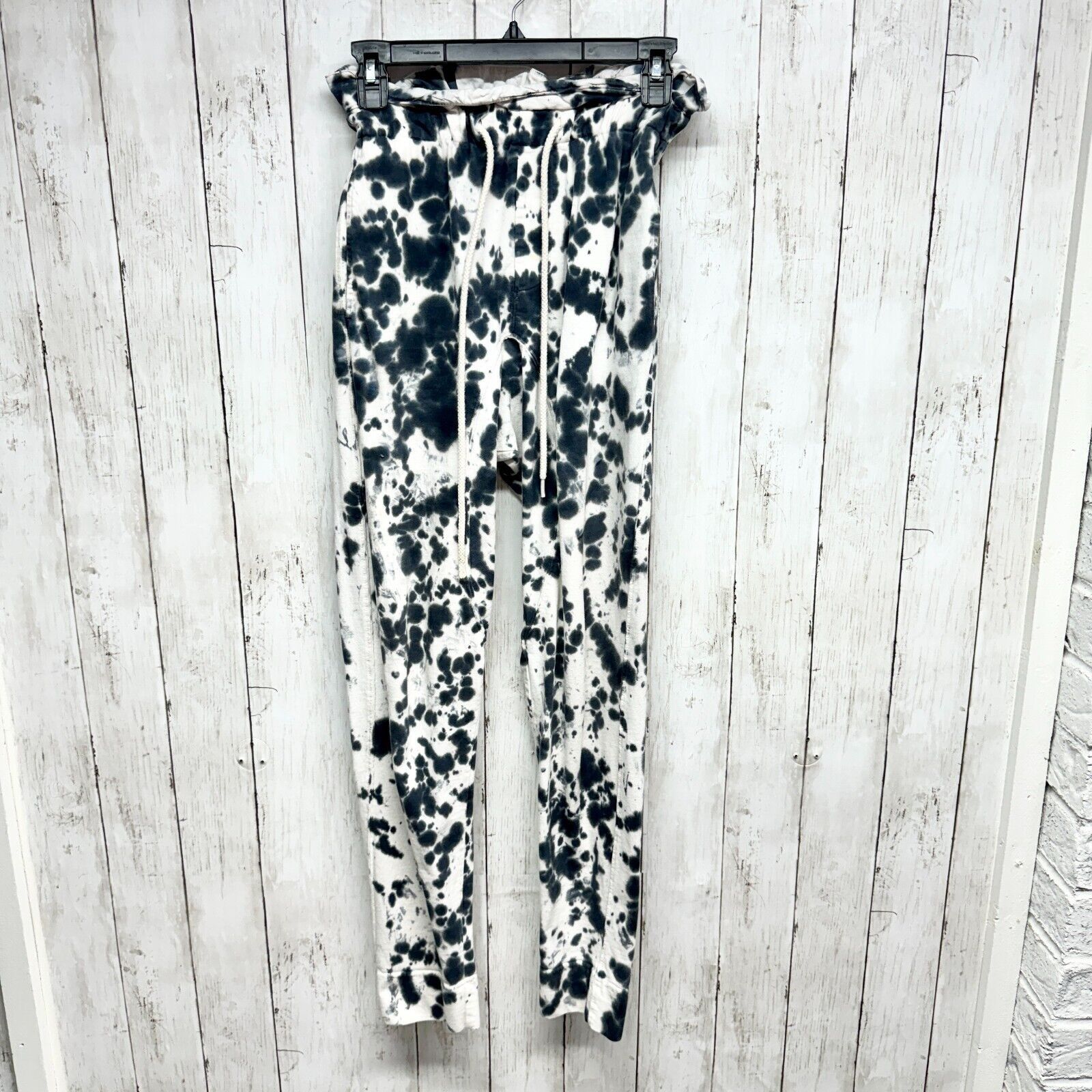 Bassike Bassike Pants Sz 0 High Tie Dye Organic Cotton-jersey Track Size 25" / US 0 / IT 36 - 1 Thumbnail