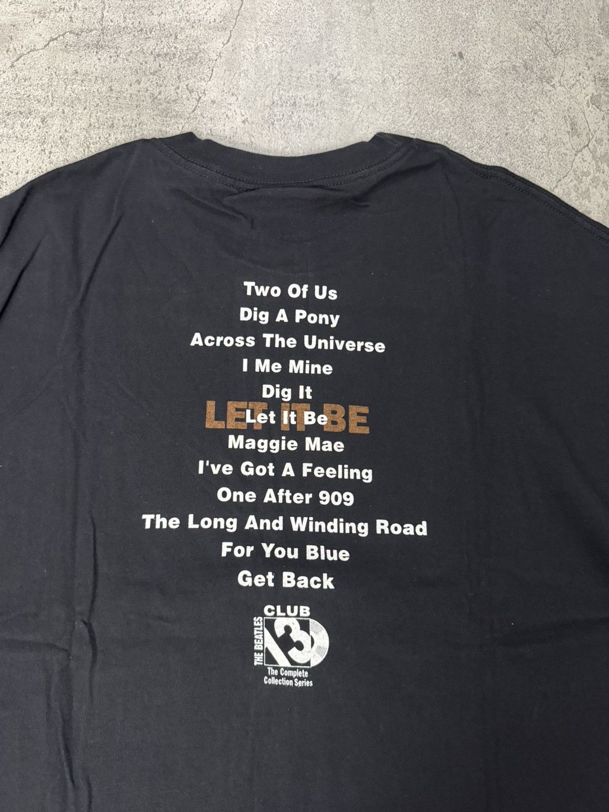 Band Tees VINTAGE 1996 THE BEATLES “LET IT BE” T-SHIRT Size US XL / EU 56 / 4 - 5 Thumbnail