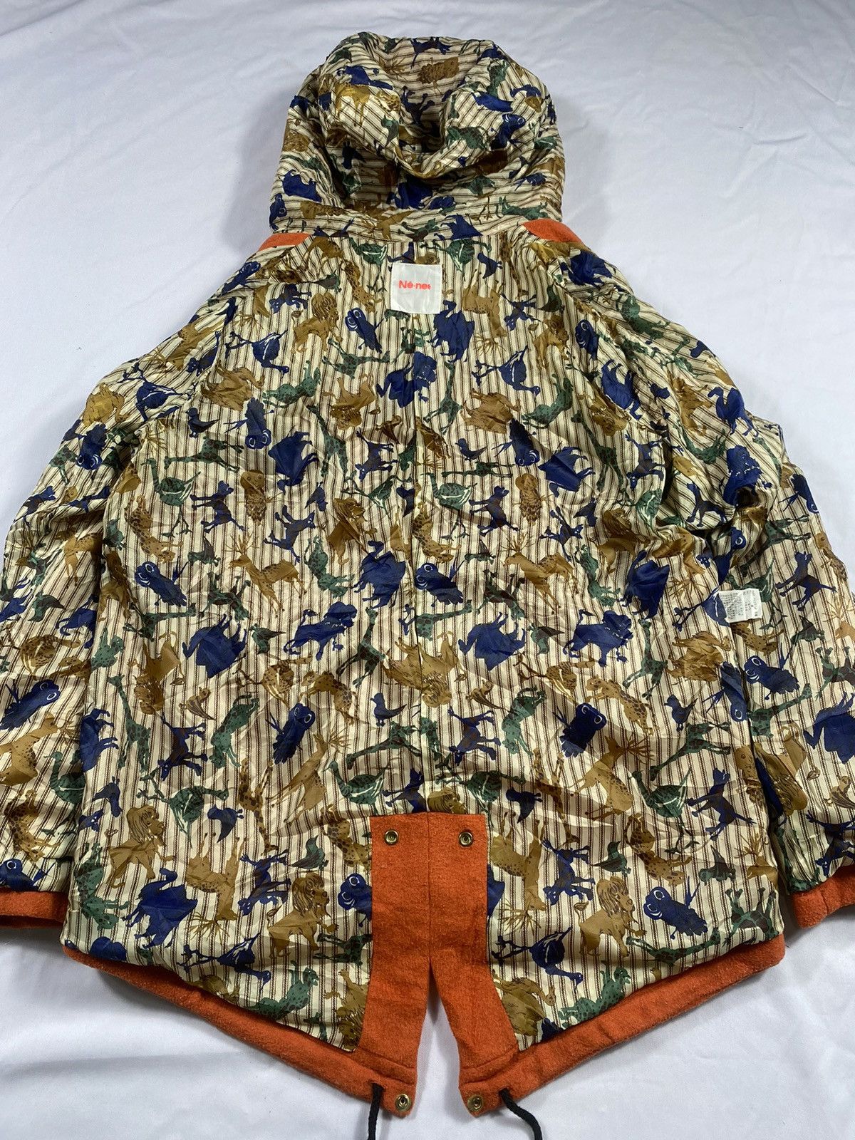 Ne-Net Net-Net Animal Wool Duffle Jacket By Issey Miyake Size US M / EU 48-50 / 2 - 13 Thumbnail