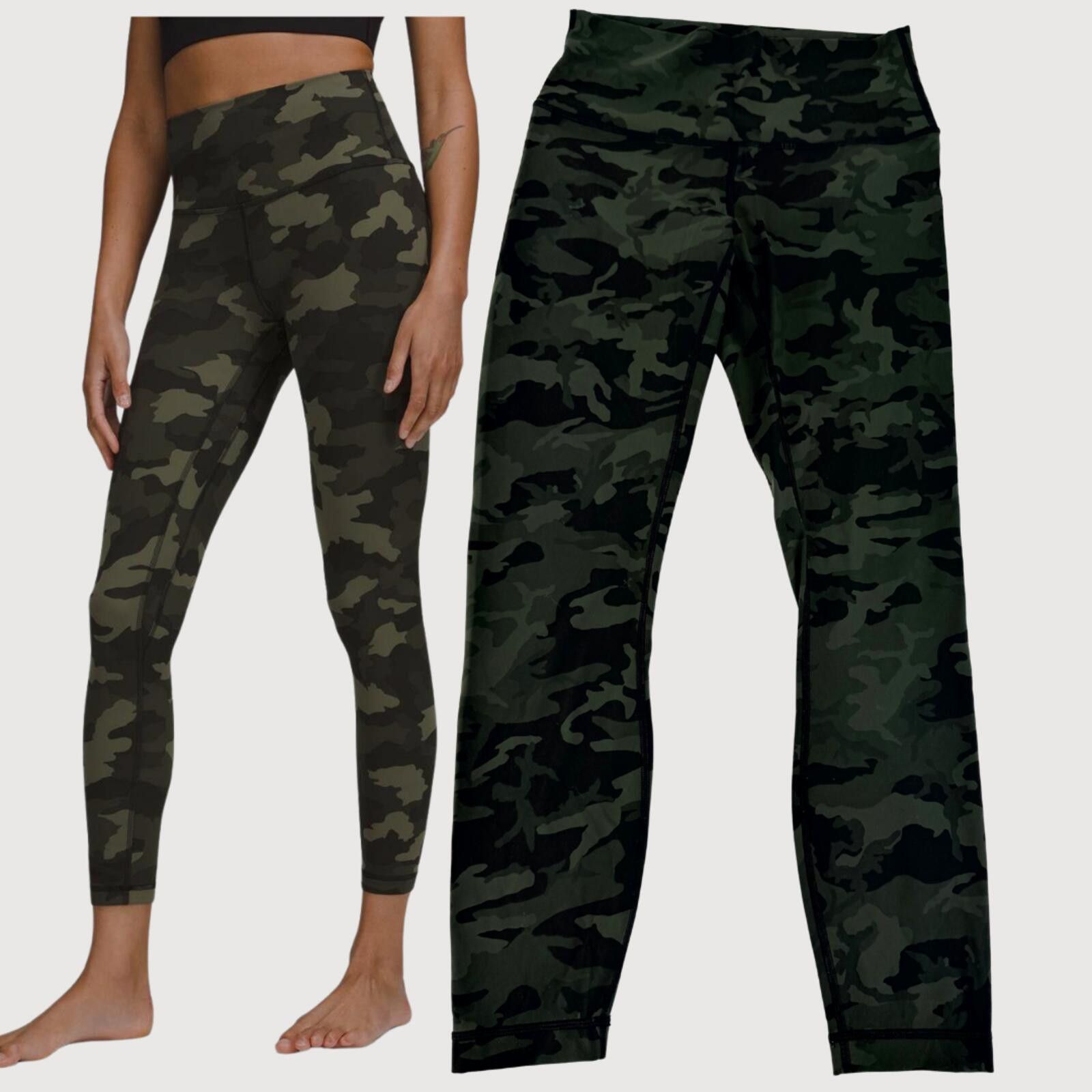 Lululemon Lululemon Align 25” Camo Leggings Size 6 Size 28" / US 6 / IT 42 - 1 Thumbnail