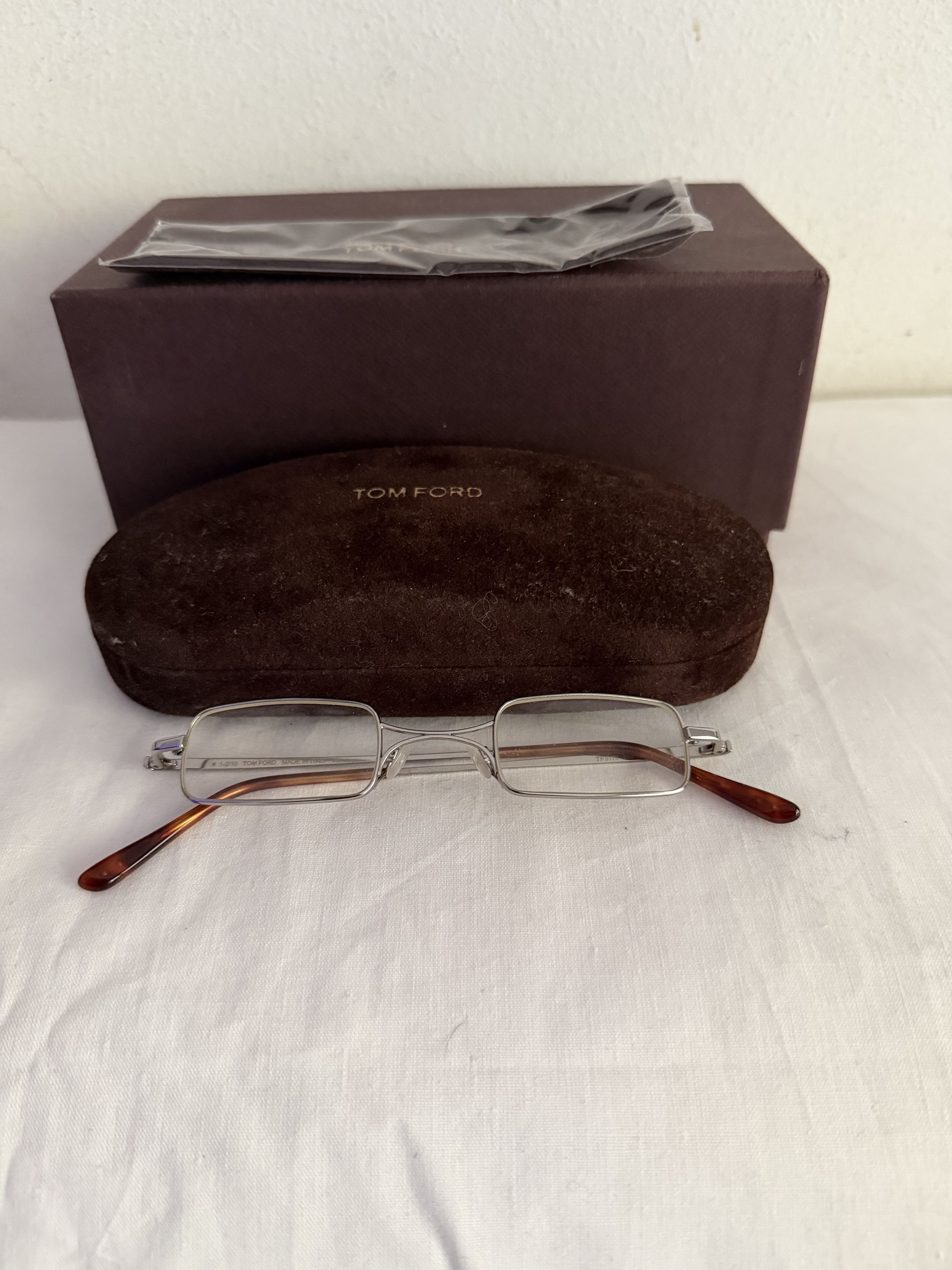 Tom Ford TF5170 Narrow Rectangular Glasses (Color 018) Size ONE SIZE - 2 Thumbnail