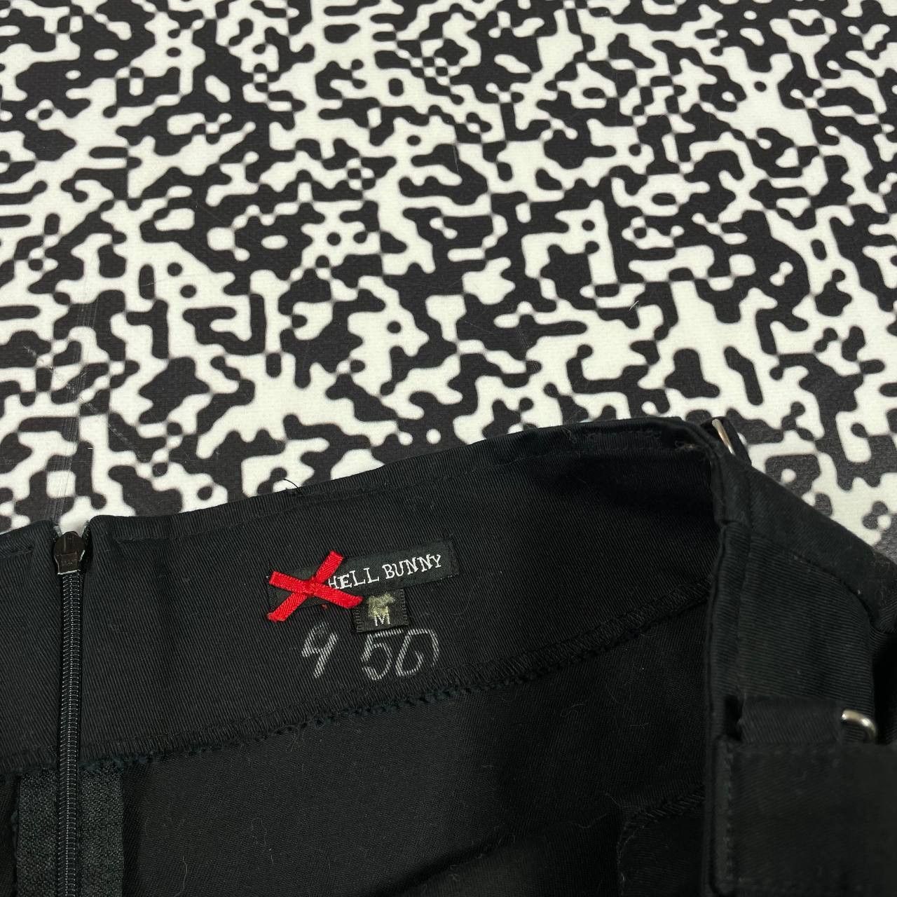 Seditionaries Vintage Y2K Gothic Hell Bunny Bondage Sexy Mini Skirt Tripp Size 27" / US 4 / IT 40 - 15 Thumbnail