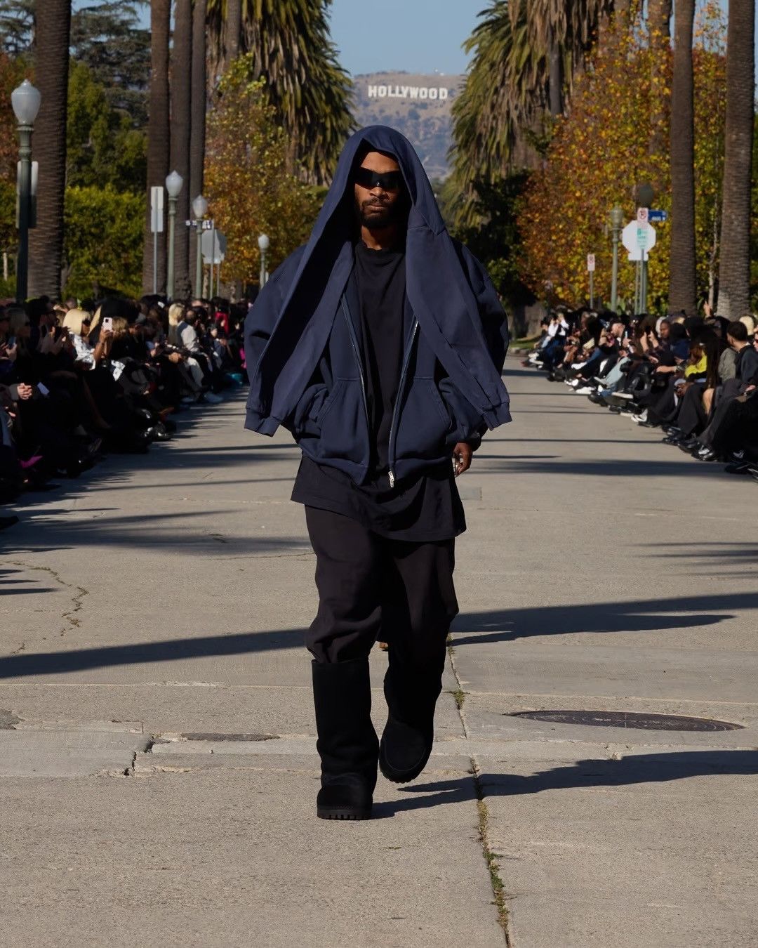 Balenciaga BALENCIAGA 2024 Fall Incognito Zip-Up Sweat Parka Hoodie Size US XS / EU 42 / 0 - 2 Thumbnail