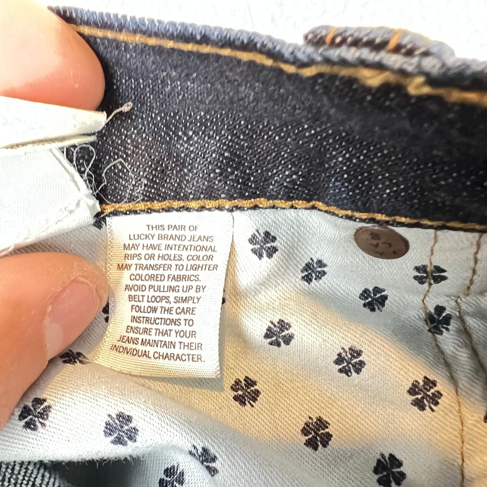 Lucky Brand Lucky Brand jeans mens 36x30 329 classic straight blue denim Size US 36 / EU 52 - 6 Thumbnail