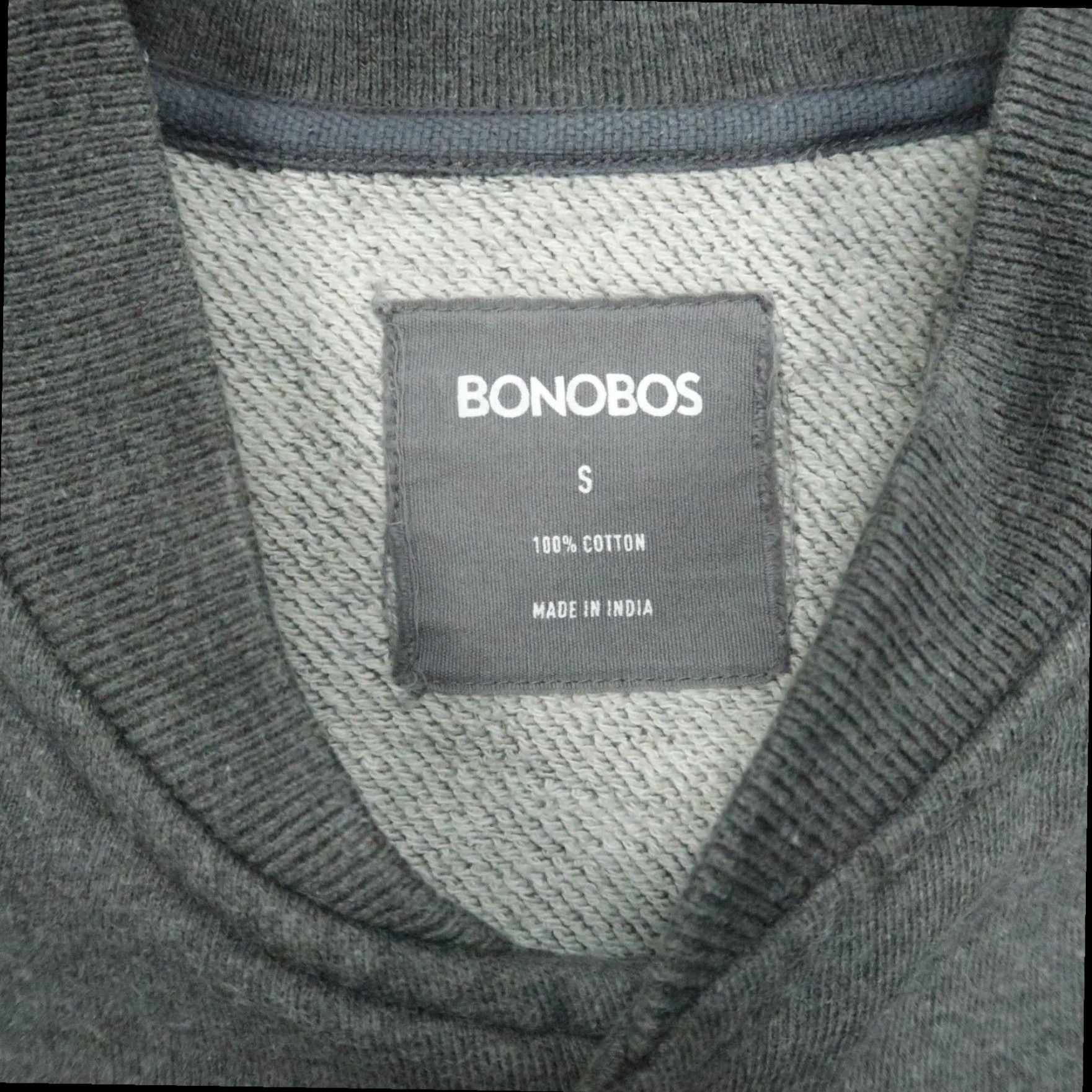 Bonobos Bonobos Bomber Jacket Mens Small Gray Mid-Length Casual Travel Size US S / EU 44-46 / 1 - 3 Thumbnail