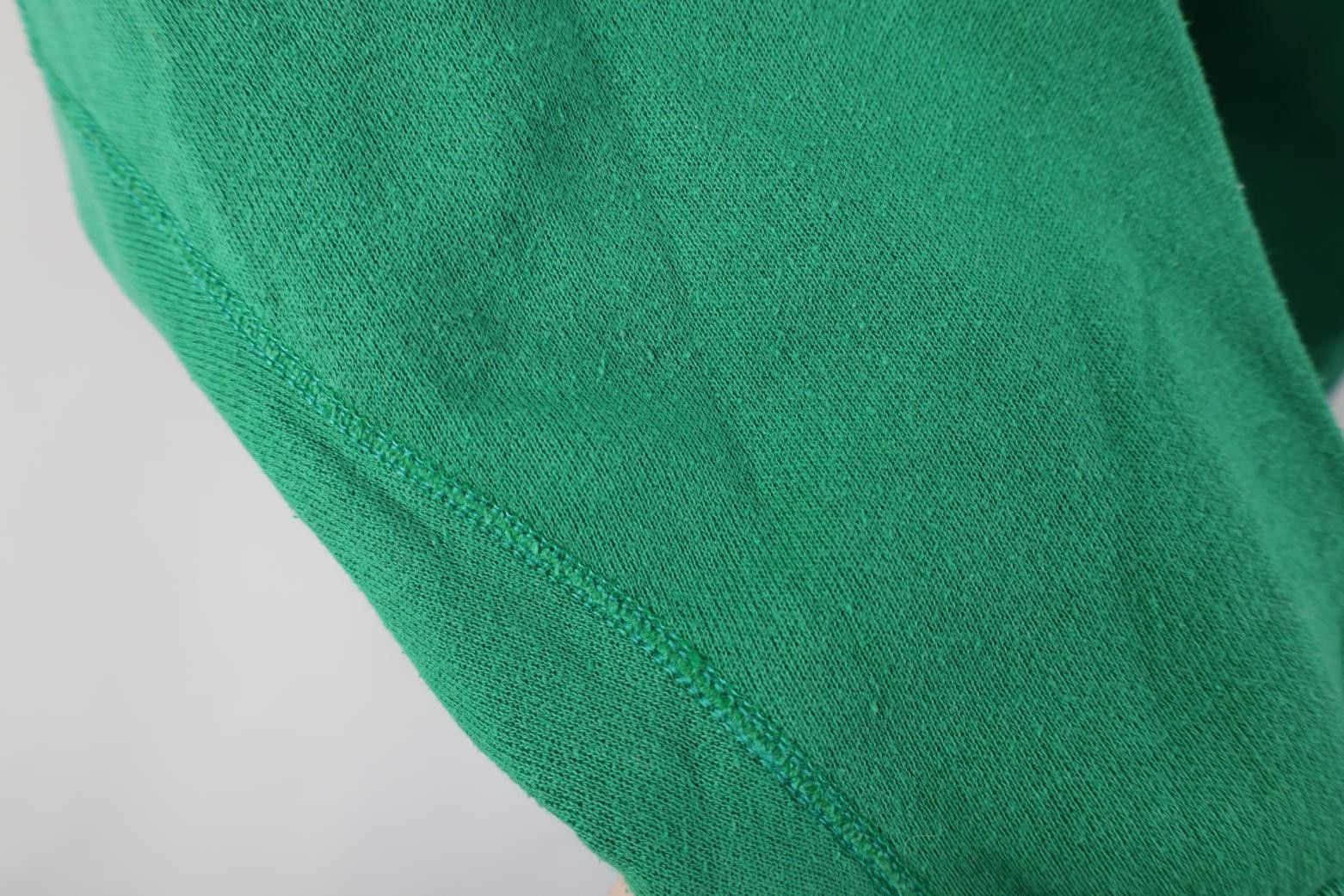 Vintage Vintage 70s 80s Streetwear Blank Gusset Sweatshirt Green USA Size L / US 10 / IT 46 - 7 Thumbnail