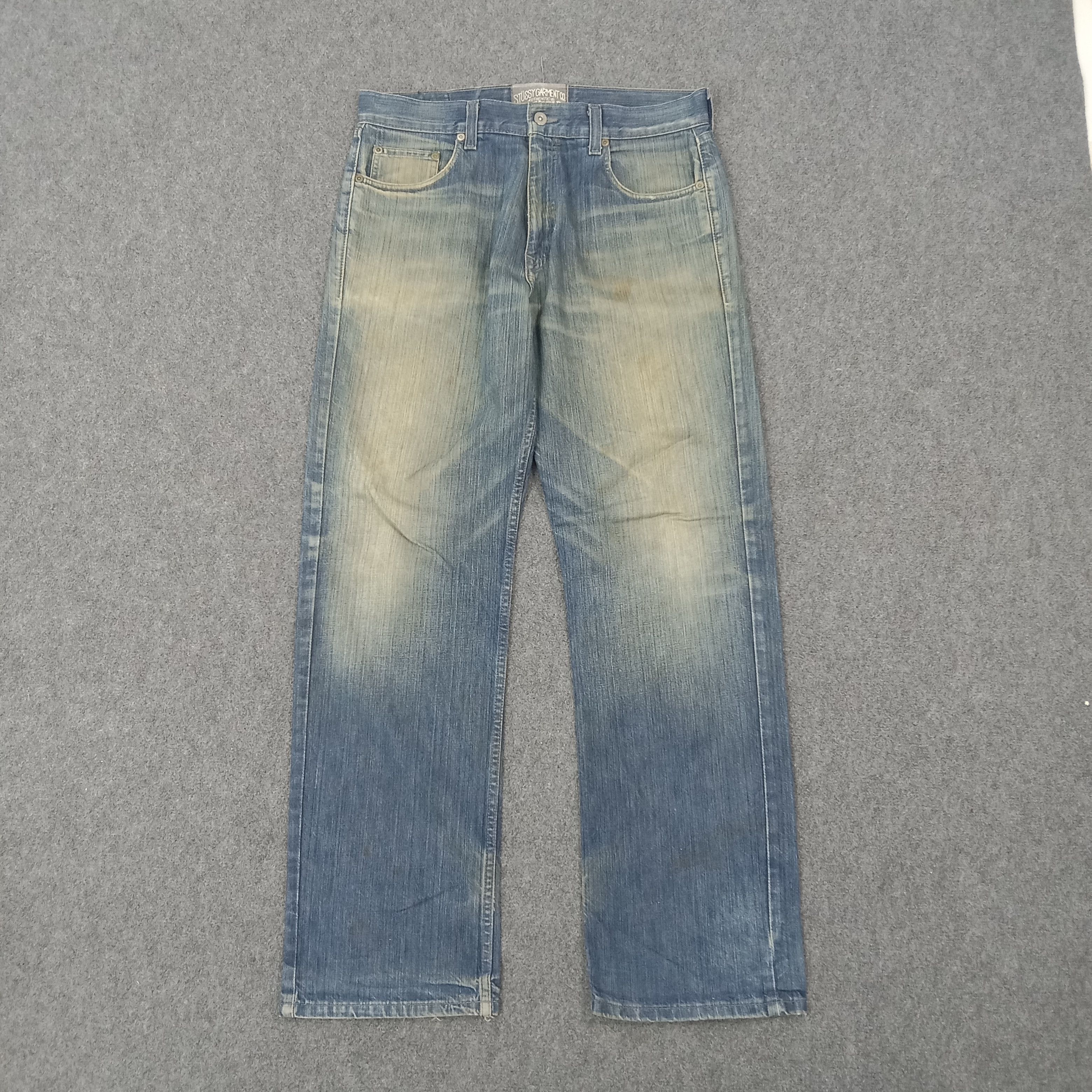 Stussy Stussy Authentic American Custom Logo Denim Jeans C265N5 Size US 34 / EU 50 - 5 Thumbnail