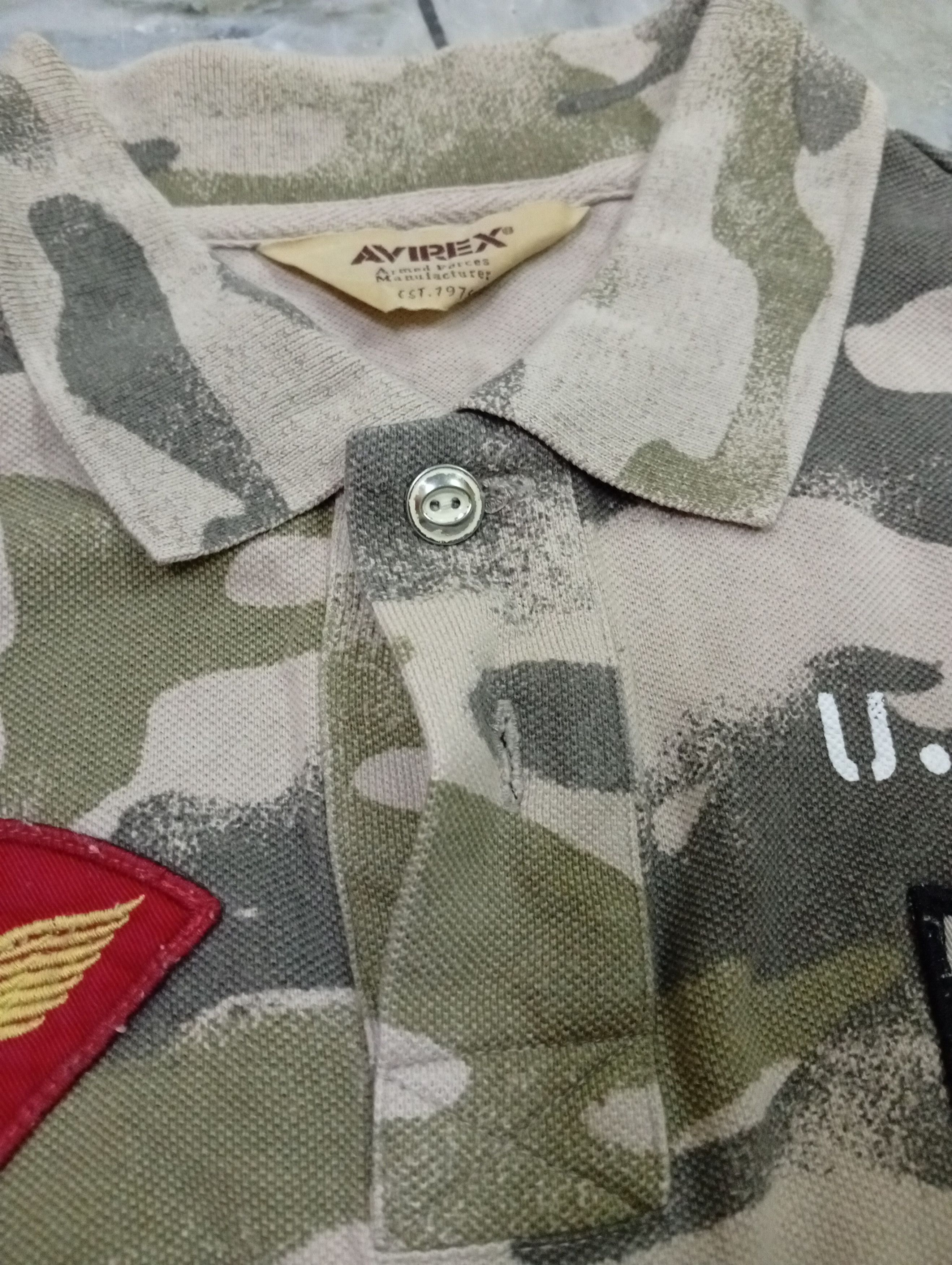 Avirex Rare Avirex X polo shirt Size US S / EU 44-46 / 1 - 8 Thumbnail