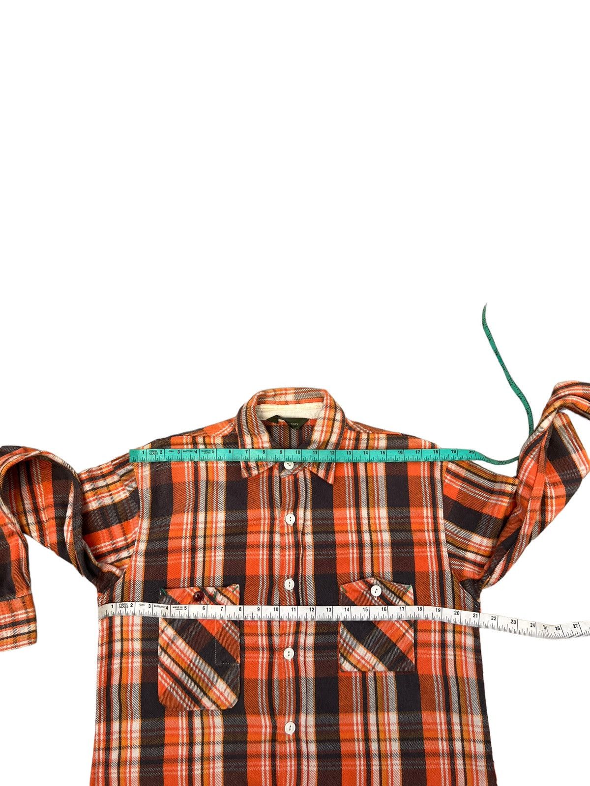 Flannel Fob Factory Japan Selvedge Gusset Check Flannel Work Shirt Size US M / EU 48-50 / 2 - 3 Thumbnail
