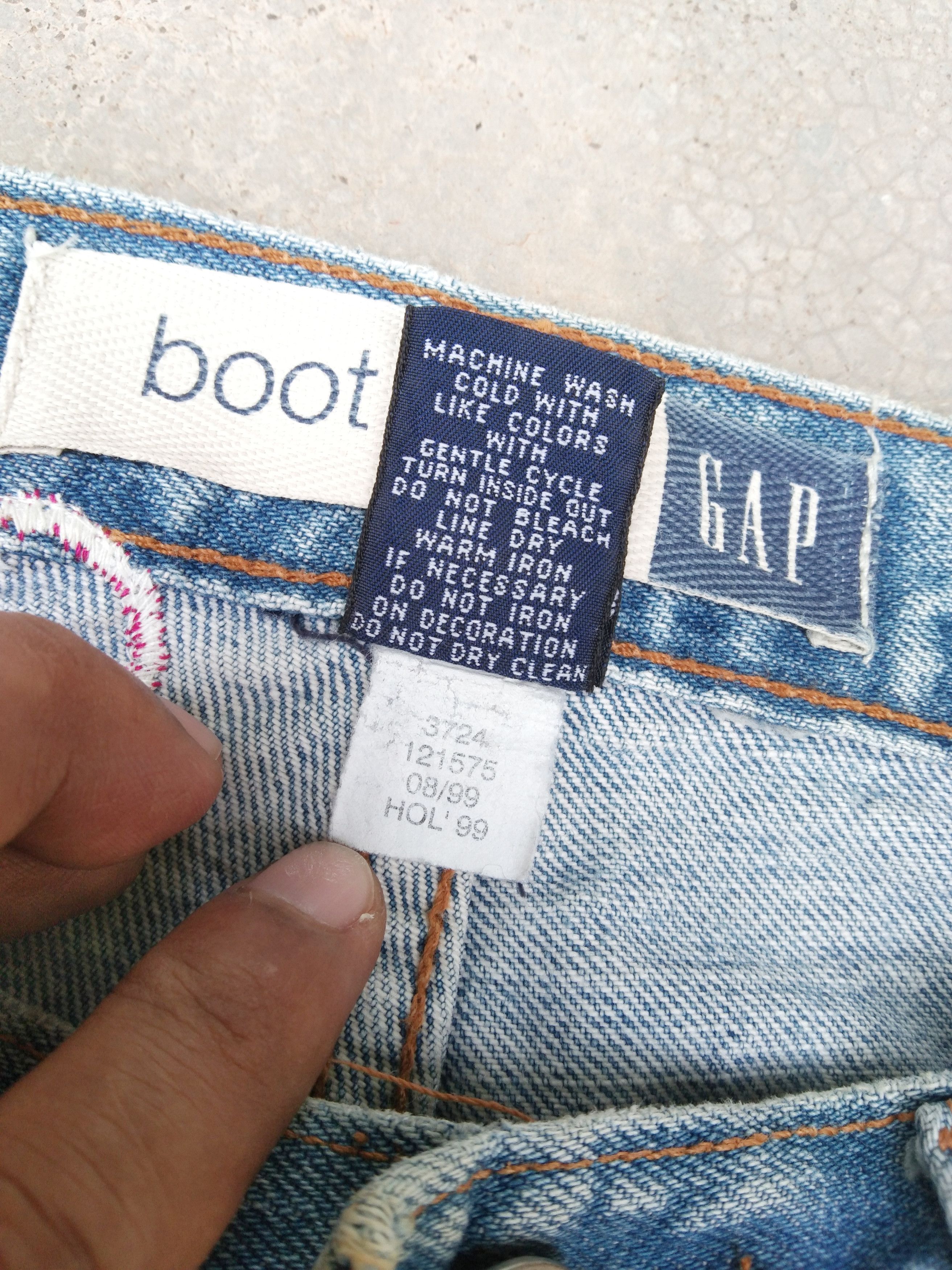 Gap Vintage Gap Boot Cut Jeans 29x32 Size US 29 - 9 Thumbnail