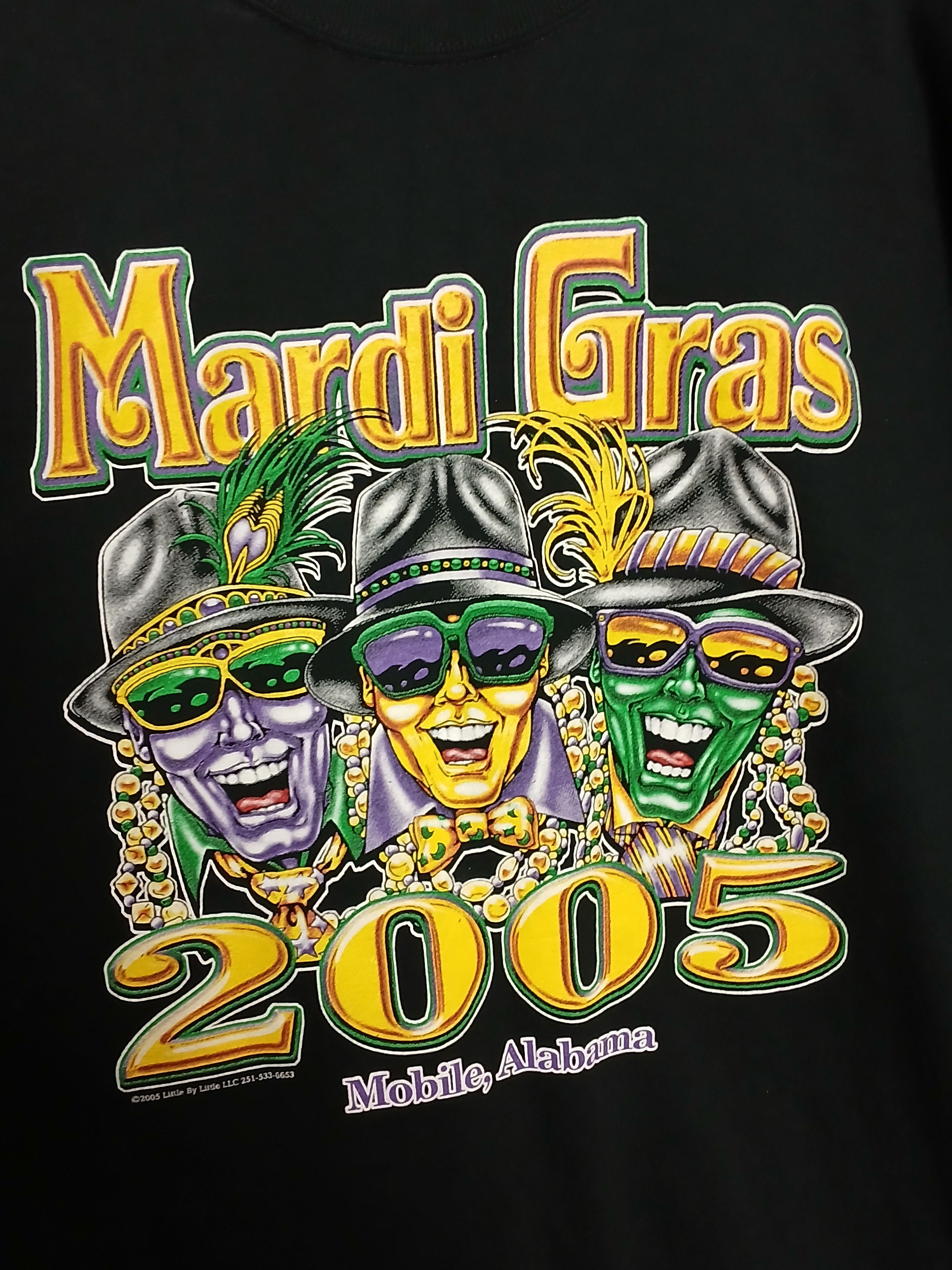 Vintage Vintage 2005 Mardi Gras Carnival T-Shirt Size US XL / EU 56 / 4 - 3 Thumbnail