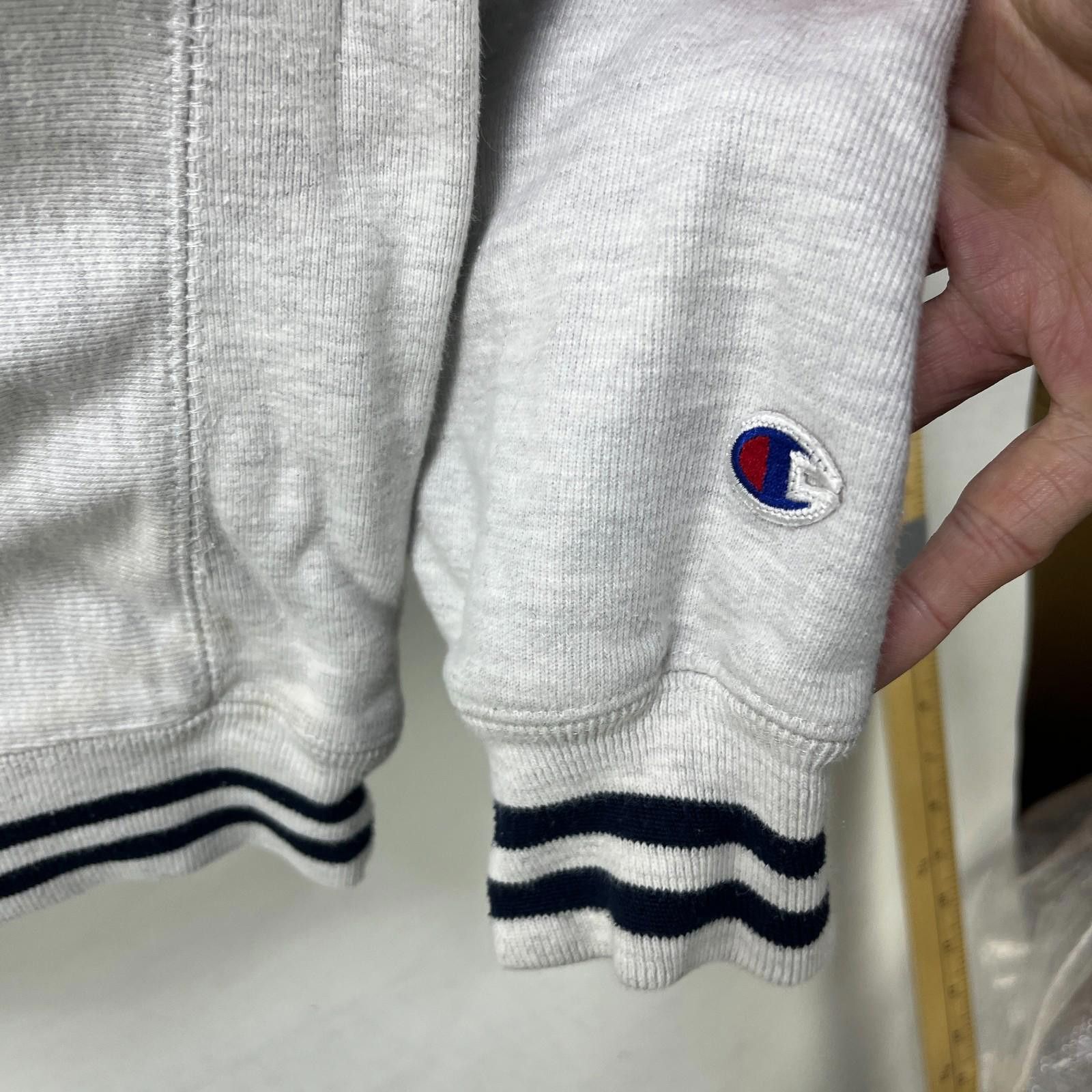 Champion Vintage 90s Syracuse Orangemen Hoodie Gray Champion Medium Size ONE SIZE - 4 Thumbnail