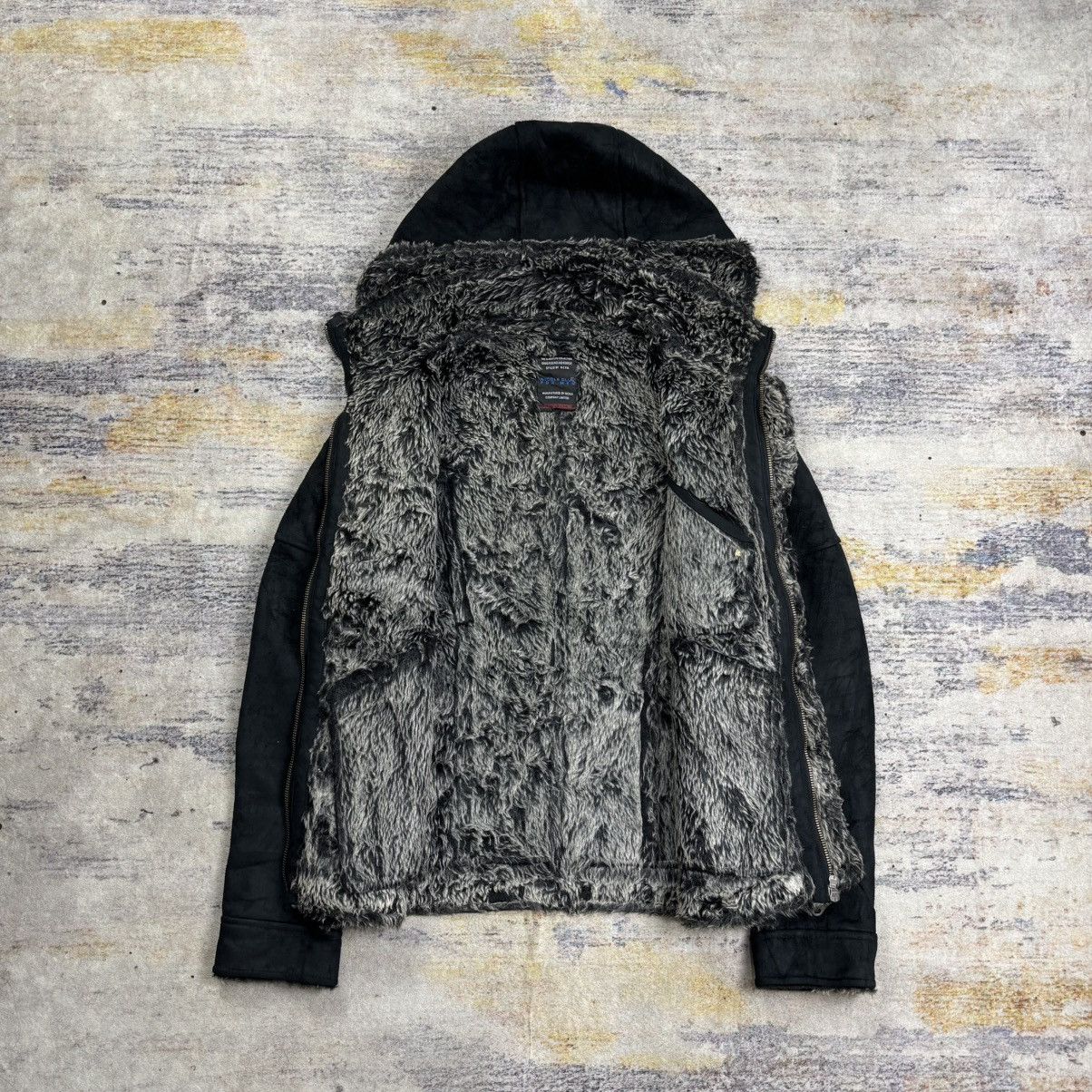 If Six Was Nine Nicole club for men full fur interior suede jacket vkei Size US M / EU 48-50 / 2 - 2 Thumbnail