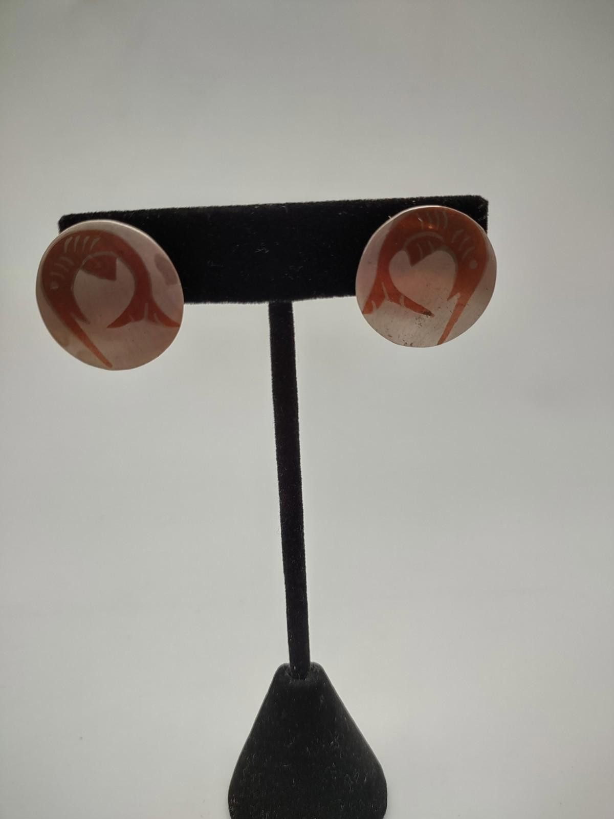 Other Taxco FJM Sterling Silver Modernist Earrings 8.2g Size ONE SIZE - 2 Thumbnail