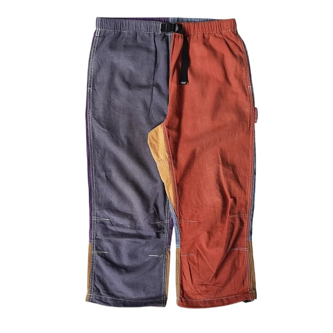 Manastash Hemp Patchwork Multicolor Block 3/4 Hiking Pants