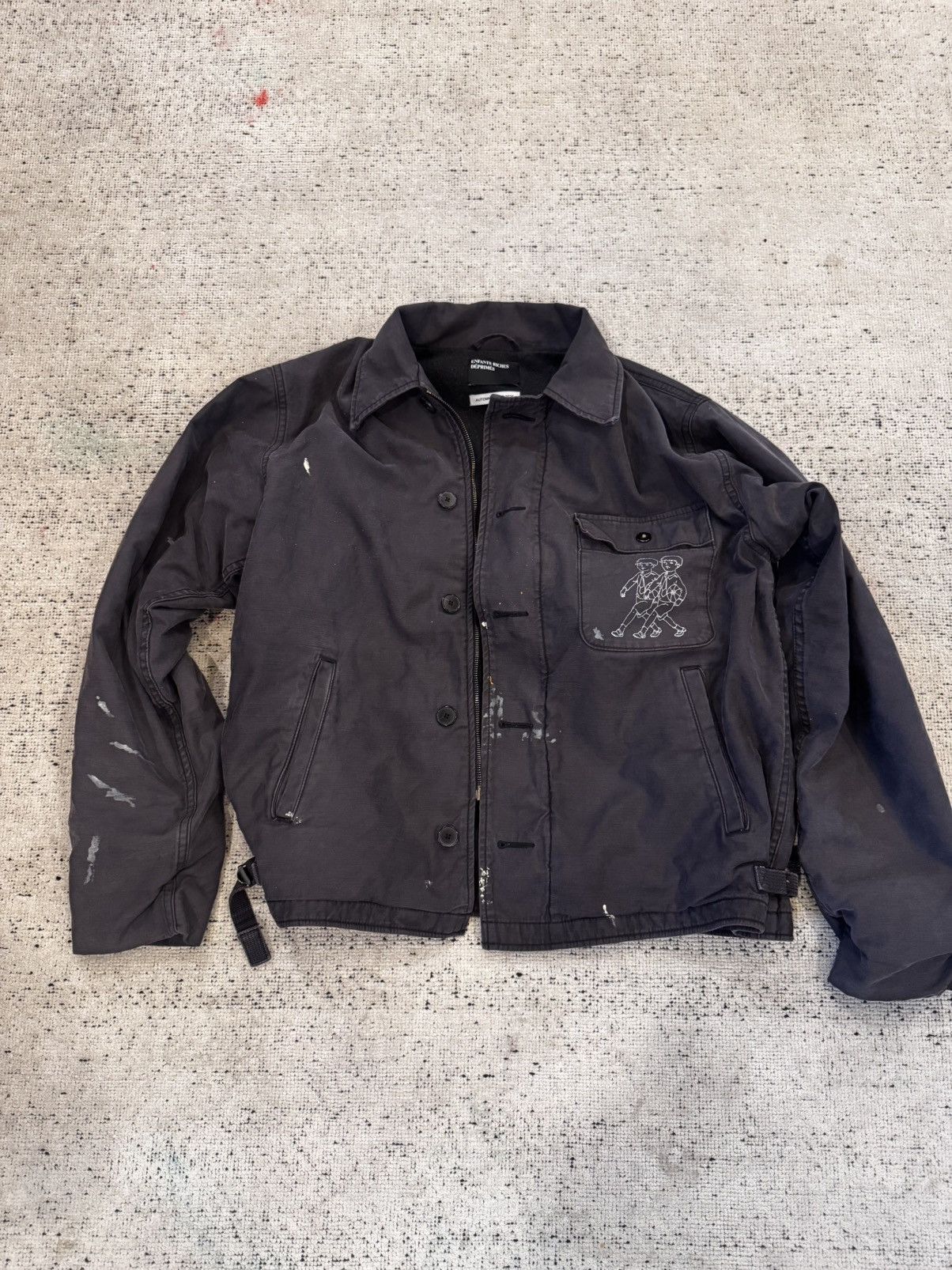 Enfants Riches Deprimes ERD Corduroy Barbara Bomber Jacket Zip 