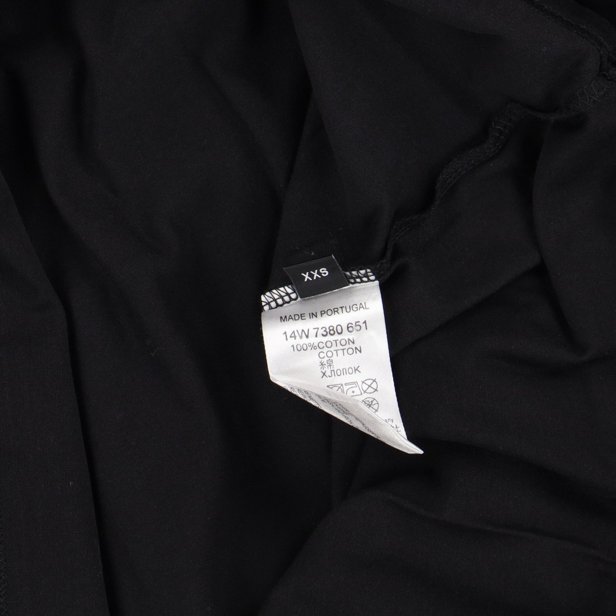 Givenchy Black Abstract Geometric Star Oversized T-Shirt Size US XXS / EU 40 - 6 Thumbnail